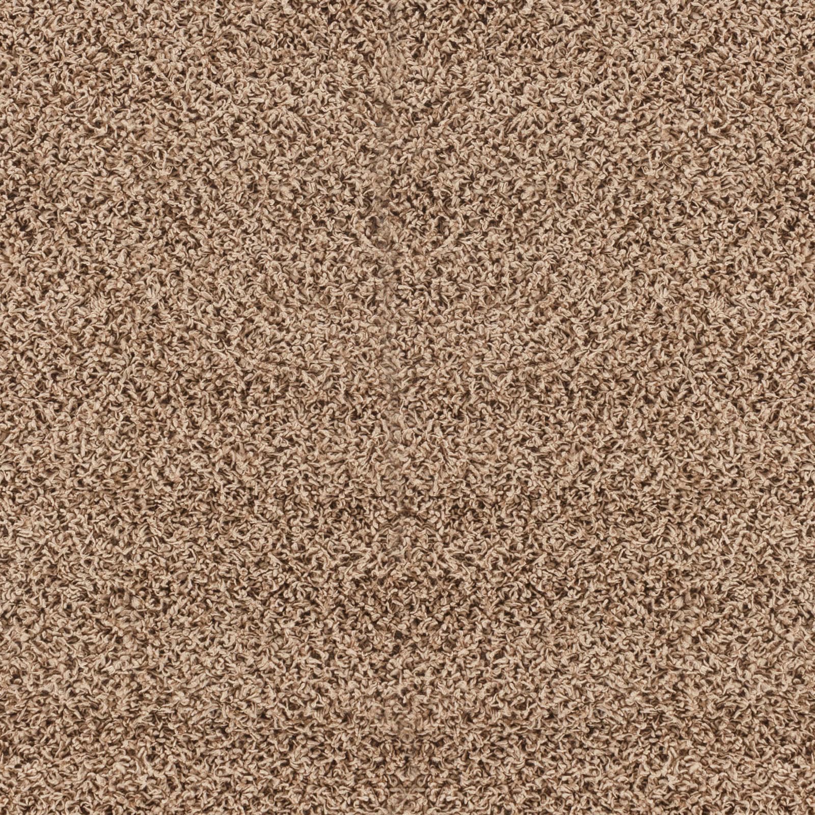 Surya Hochflor-Teppich »UNI CHIC 2301«, rund, Flauschig, Langflor, Weich, Wohnzimmer Flurteppich, Beige