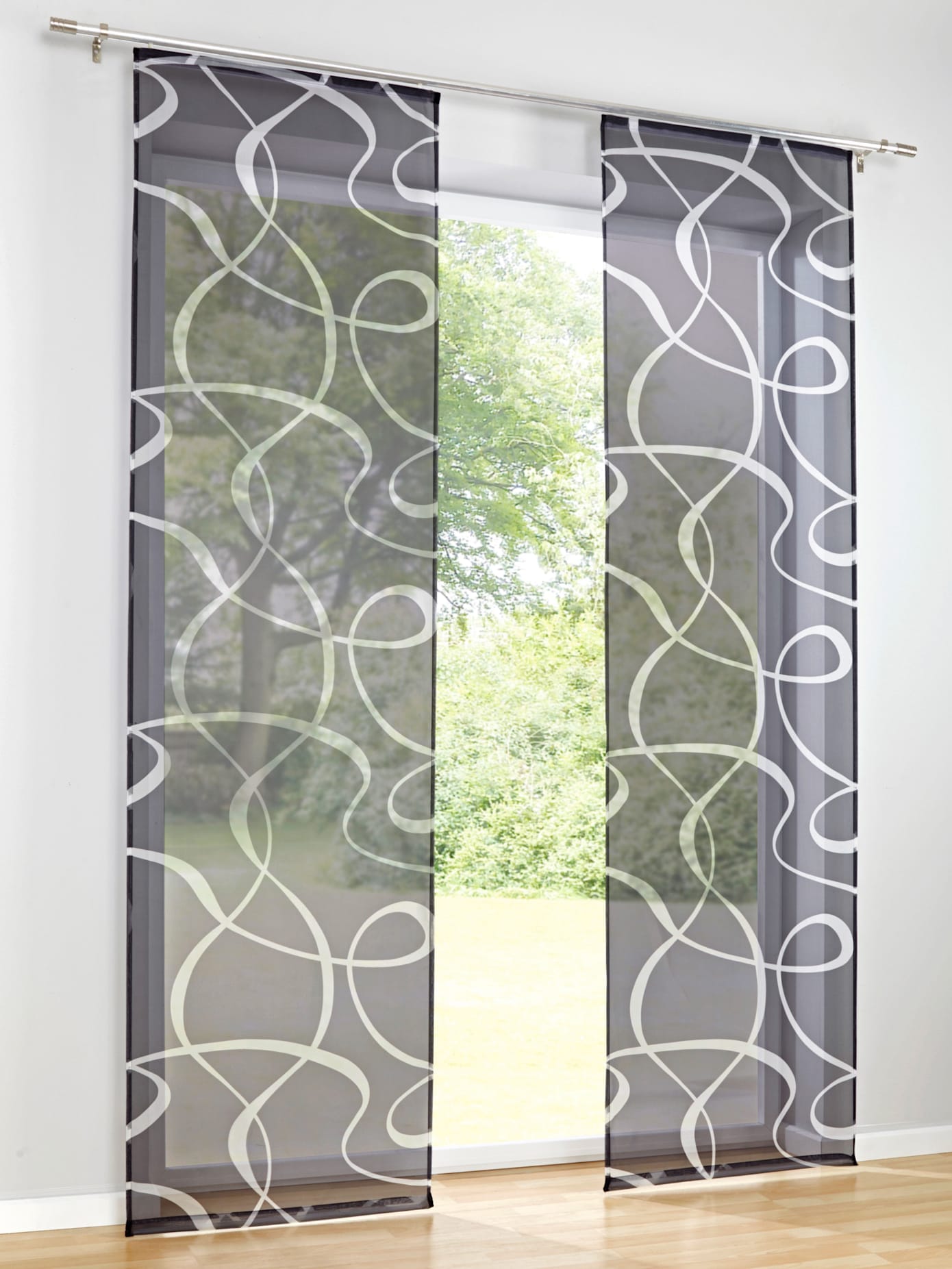 heine home Schiebegardine Klettschiene 1 Stk. tlg.