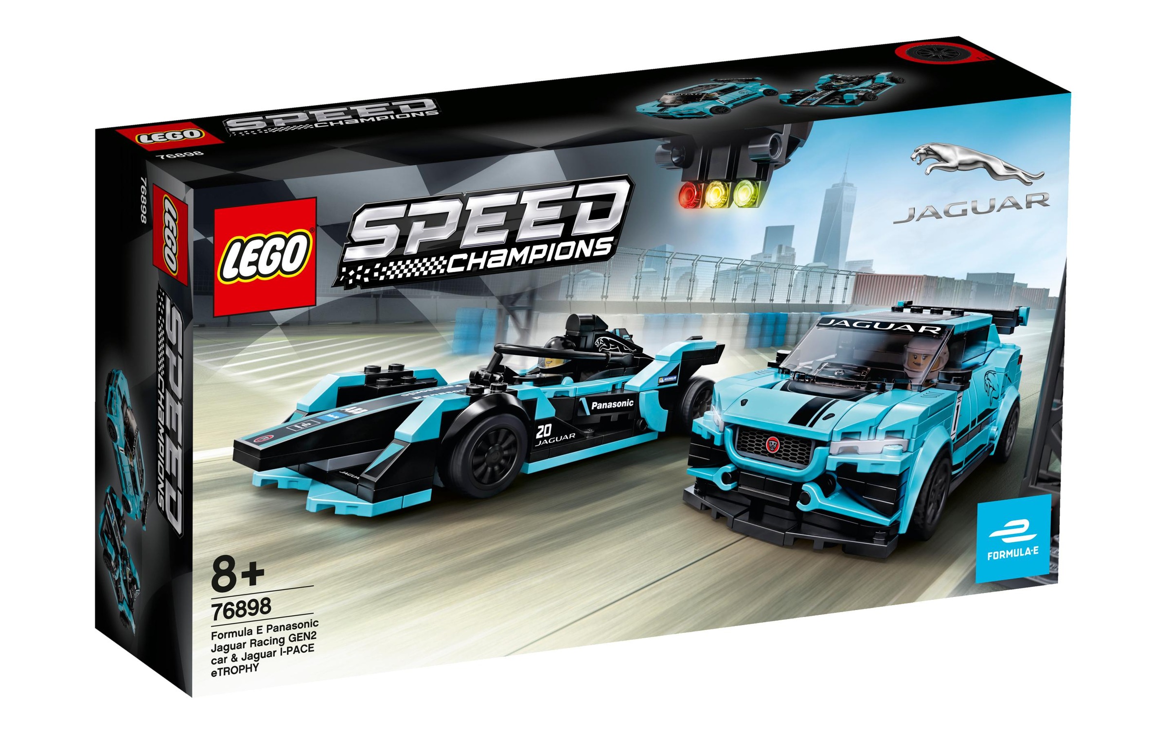 Image of LEGO® Konstruktionsspielsteine »Champions Formula E« bei Ackermann Versand Schweiz