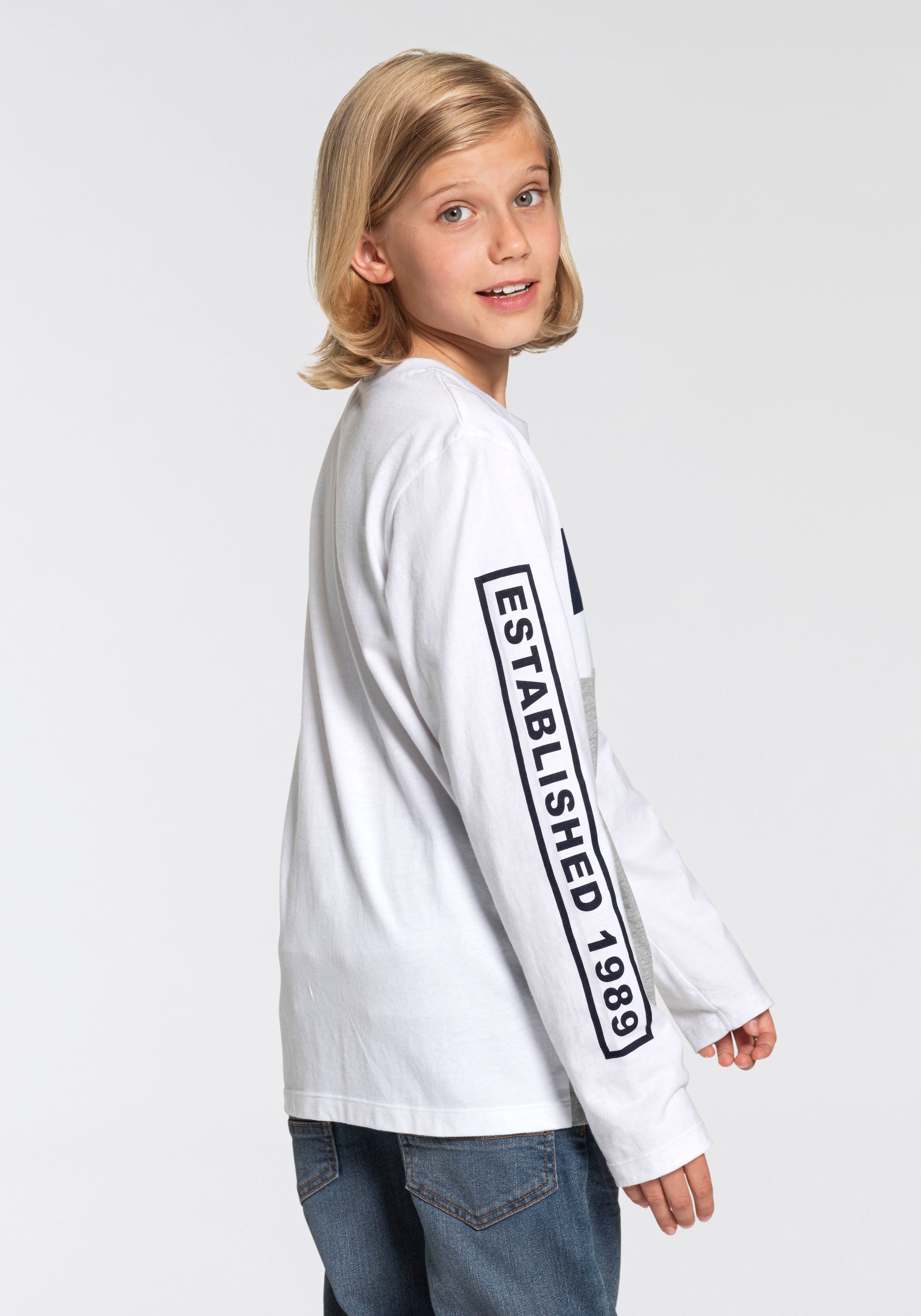 Image of Bench. Langarmshirt, mehrfarbig und mit Drucken bei Ackermann Versand Schweiz