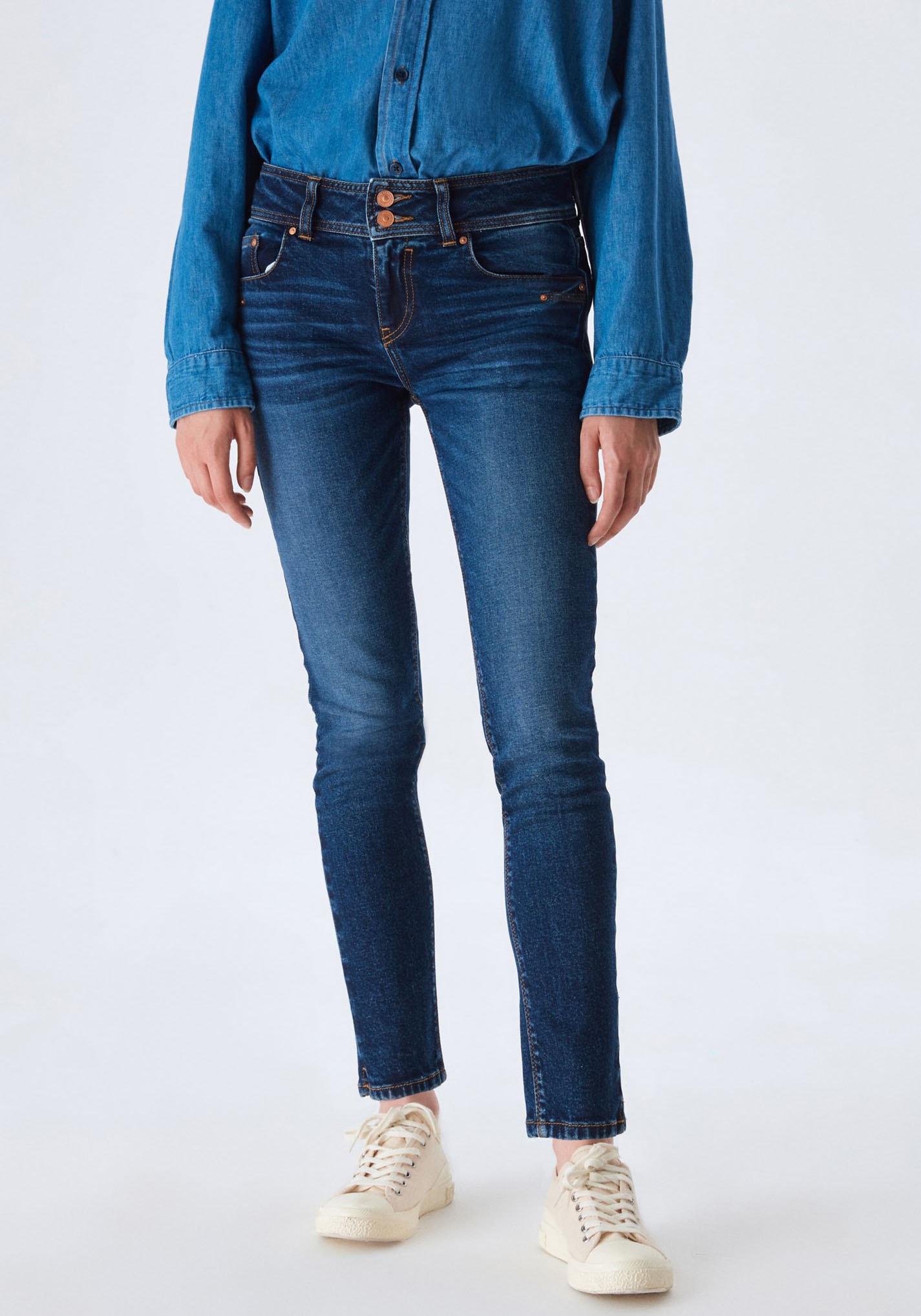 Skinny-fit-Jeans »GEORGET M«, (1 tlg.)