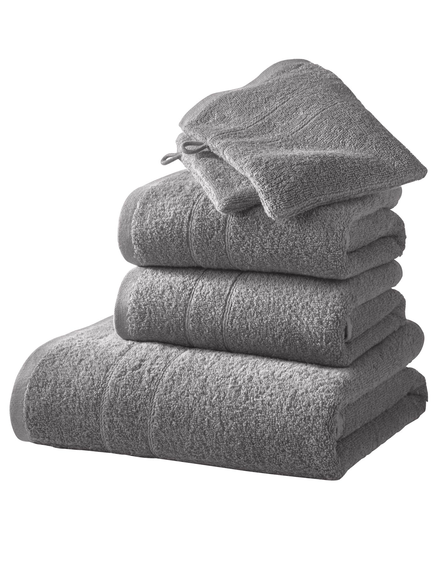 (4 kaufen wäschepur St.) bequem Handtuch,