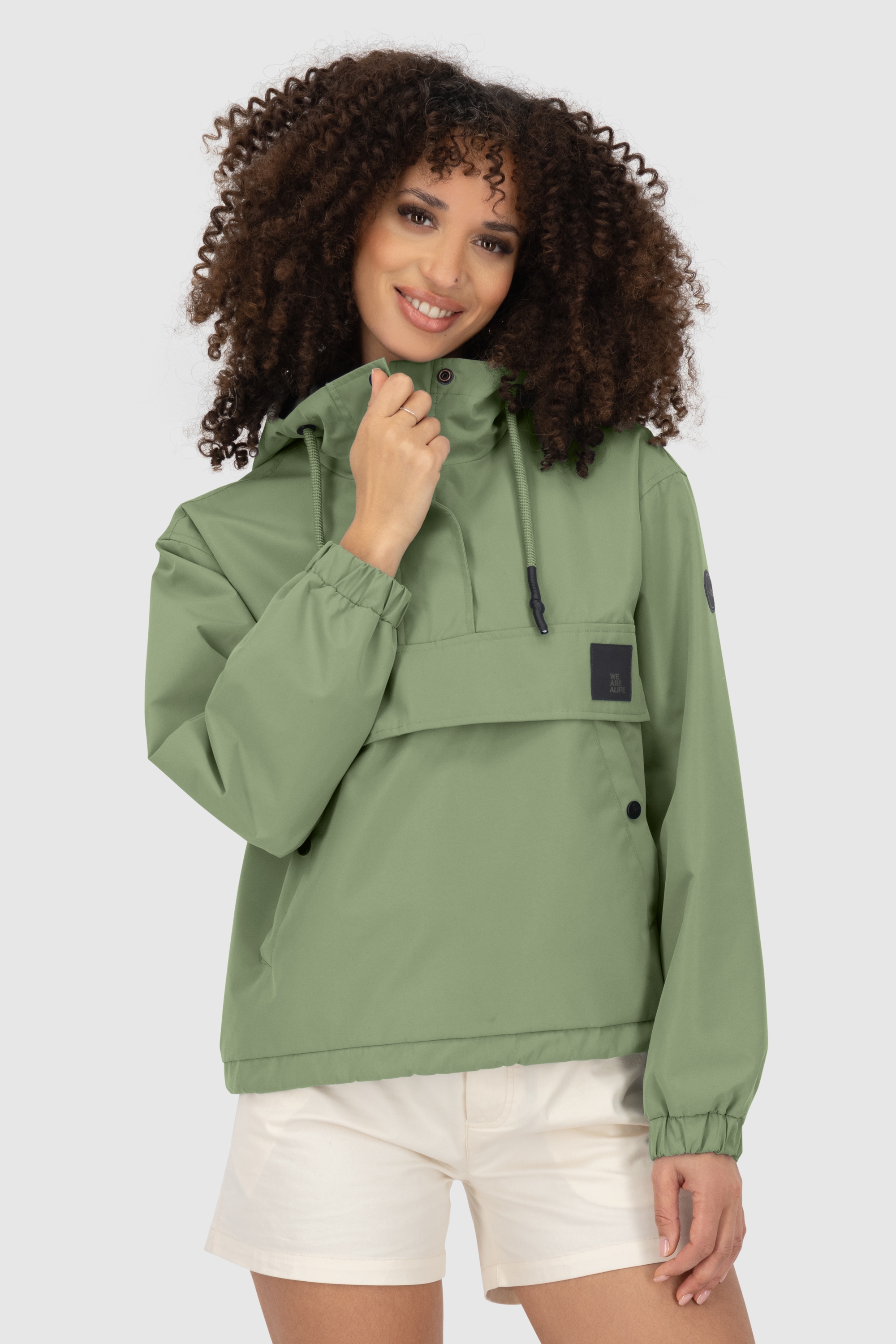 Image of Alife & Kickin Anorak "NIVIAAKA" mit Kapuze leichter, lässiger Schlupf-Anorak mit vielen praktischen Details