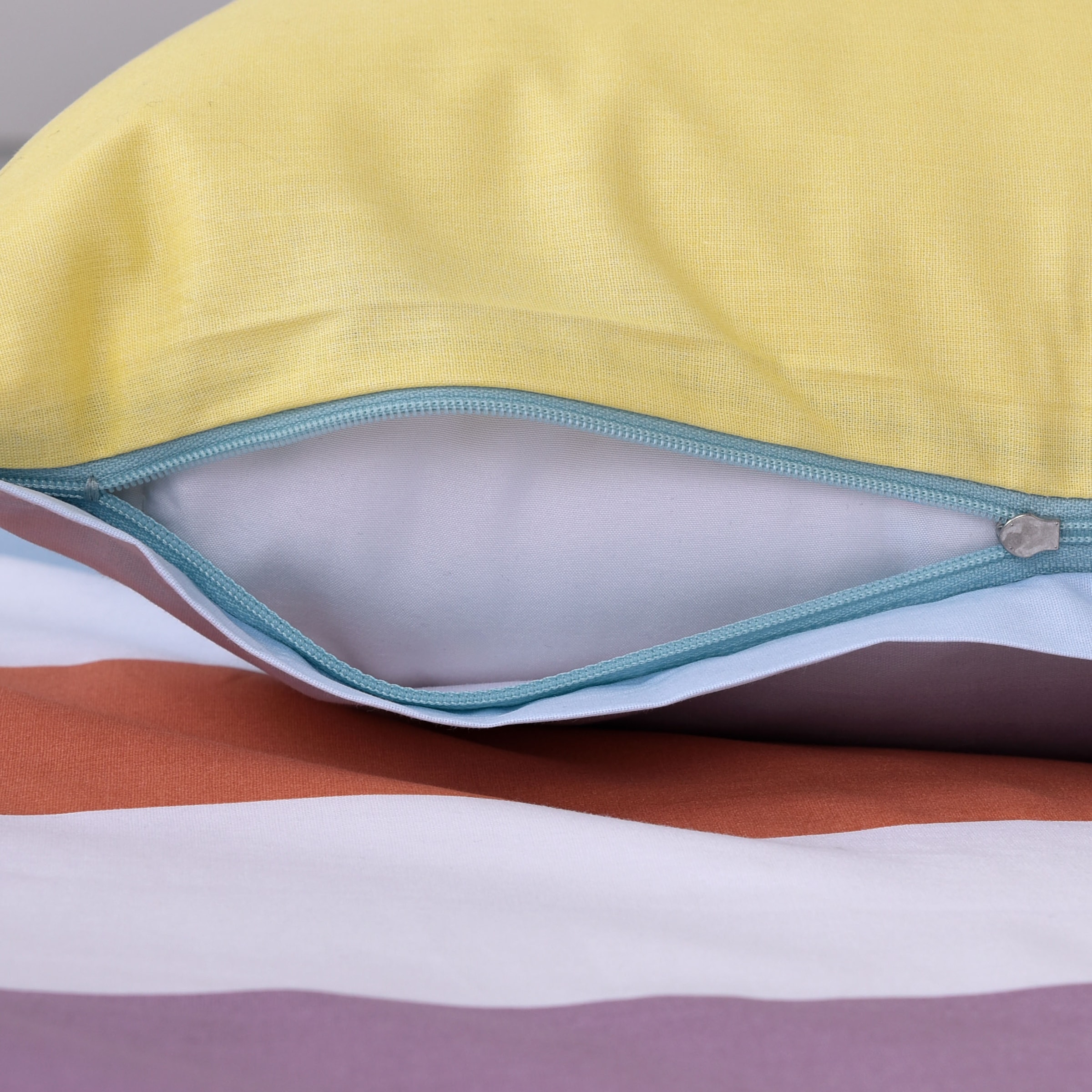 TOM TAILOR HOME Babybettwäsche »TWO-TONE SOLID COLORS in Gr. 100x135cm« 2 Stk. new bedroom, gewebtes Label