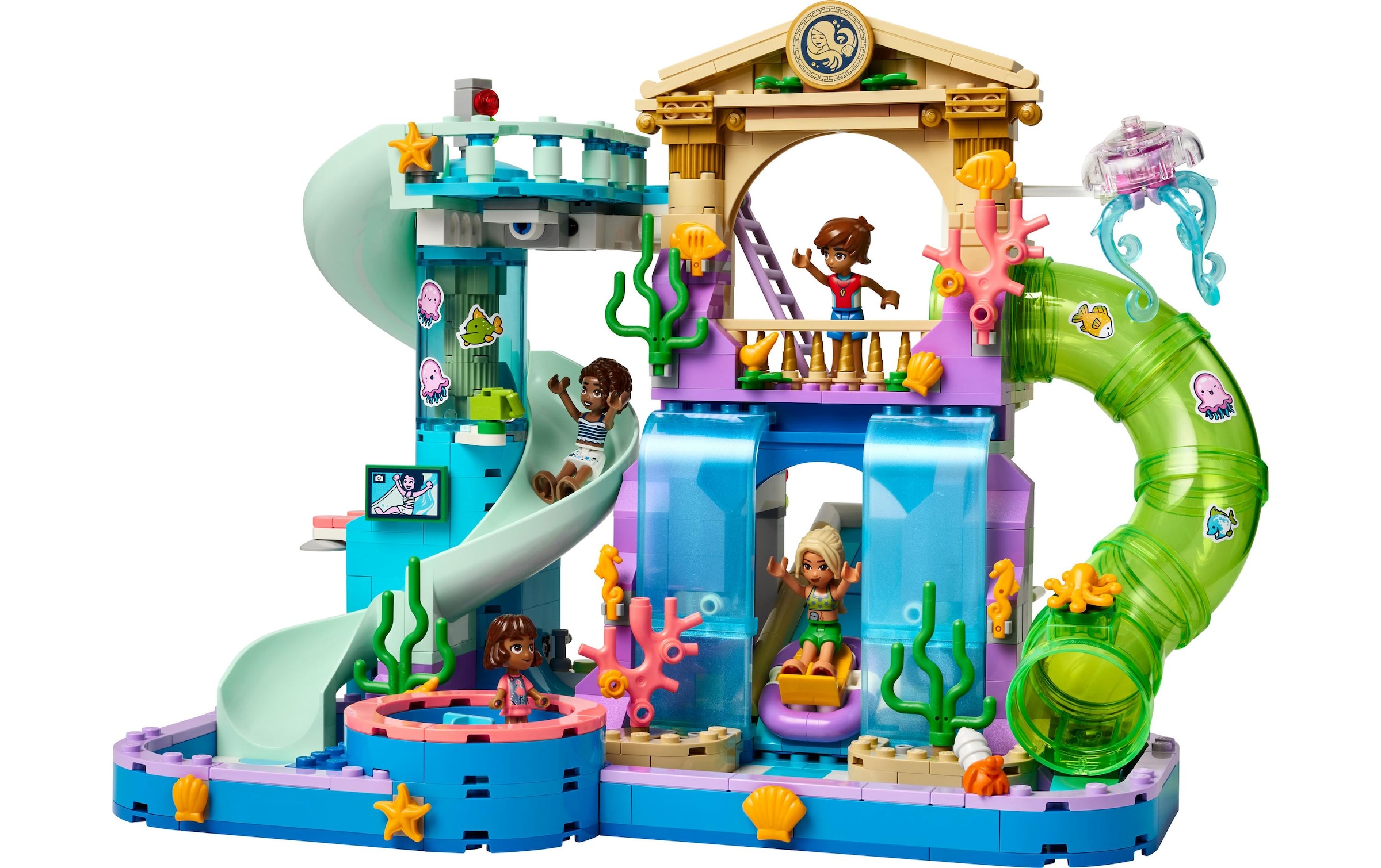 LEGO® Spielbausteine »Friends Heartlake City Wasserpark 42630«, (814 St.)
