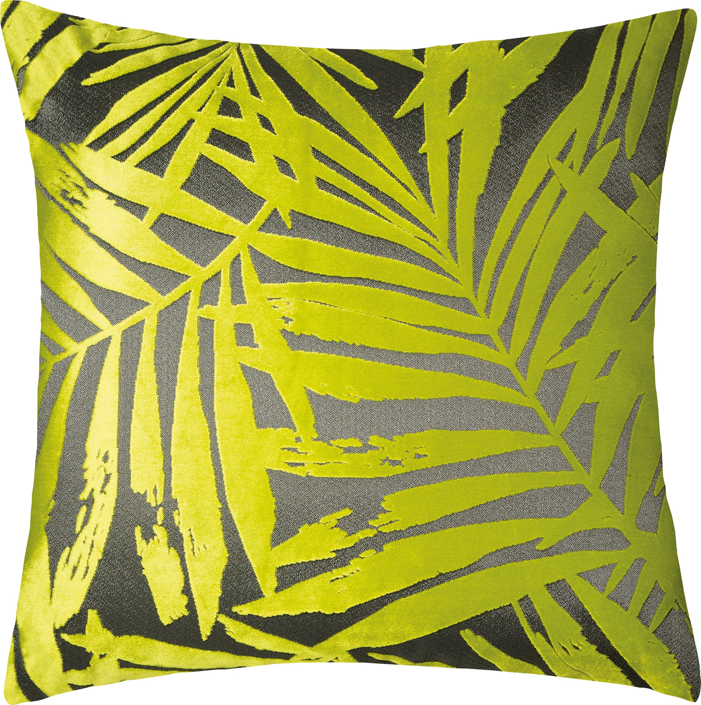 Image of Sportalm Kitzbühel Kissenbezug »Mojito«, (1 St.), mit Palmenblättermotiv in Samtoptik bei Ackermann Versand Schweiz