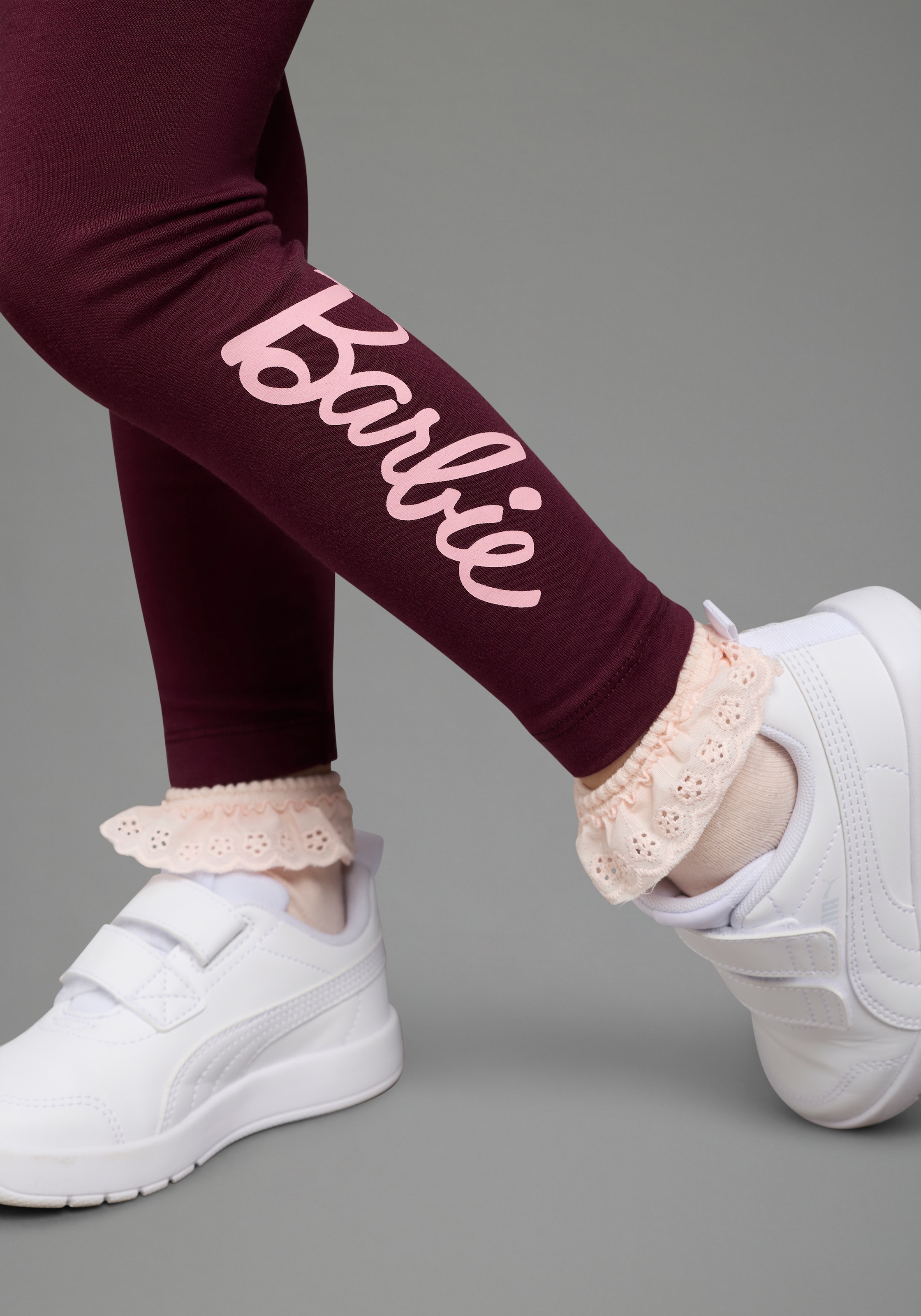 KIDSWORLD Leggings »BARBIE Leggings, Mattel«  BARBIE Legggings, extra-eng geschnittenes Bein, Logo-Druck