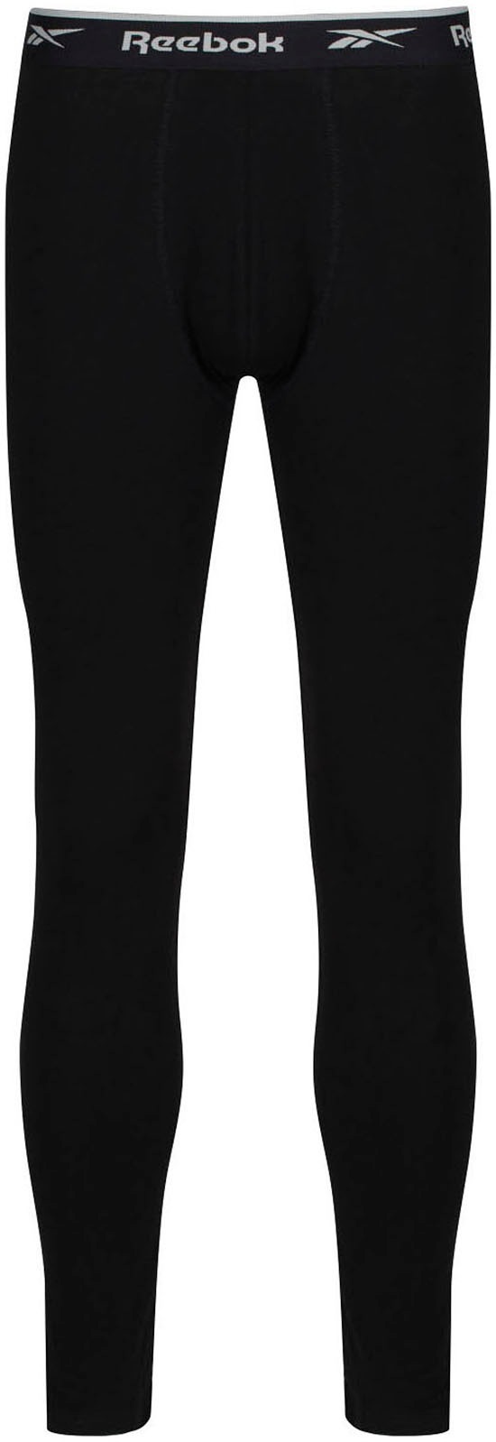 Reebok Lange Unterhose »JOHNY« basic, lang, atmungsaktiv, mit Logo, breiter Bund, Baumwollmix