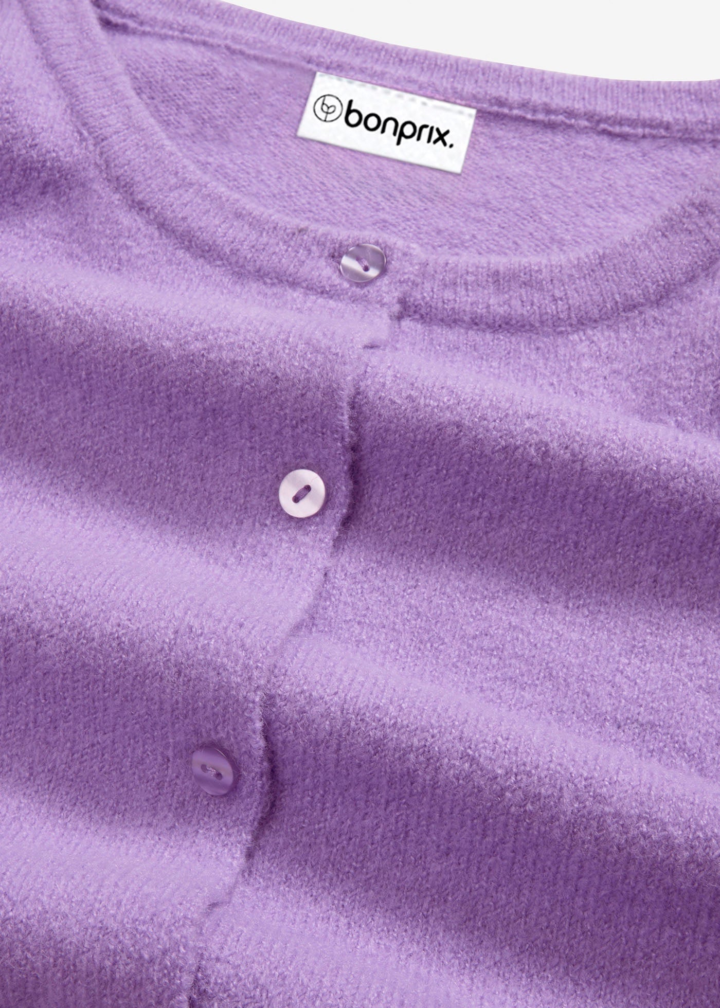 bonprix Veste en tricot »Feinstrickjacke« lässig geschnittene Passform, Feinstrick, eleganter Stil