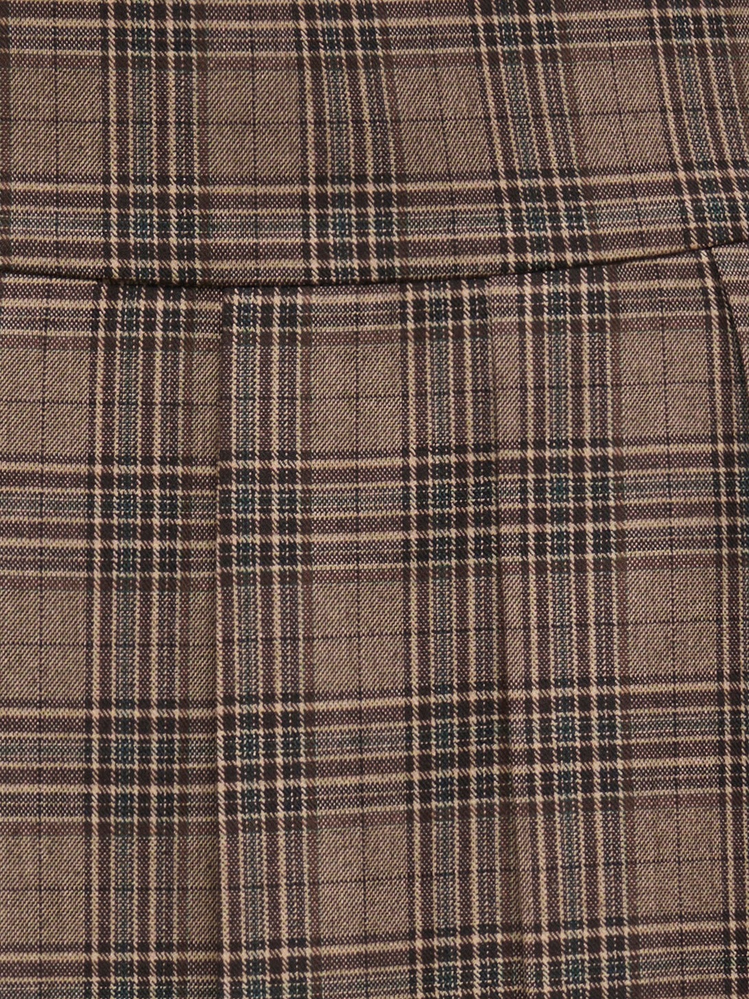 ONLY Minijupe »ONLTARY CHECK PLEAT SKIRT TLR« Fibre synthétique, à carreaux, plis plissés