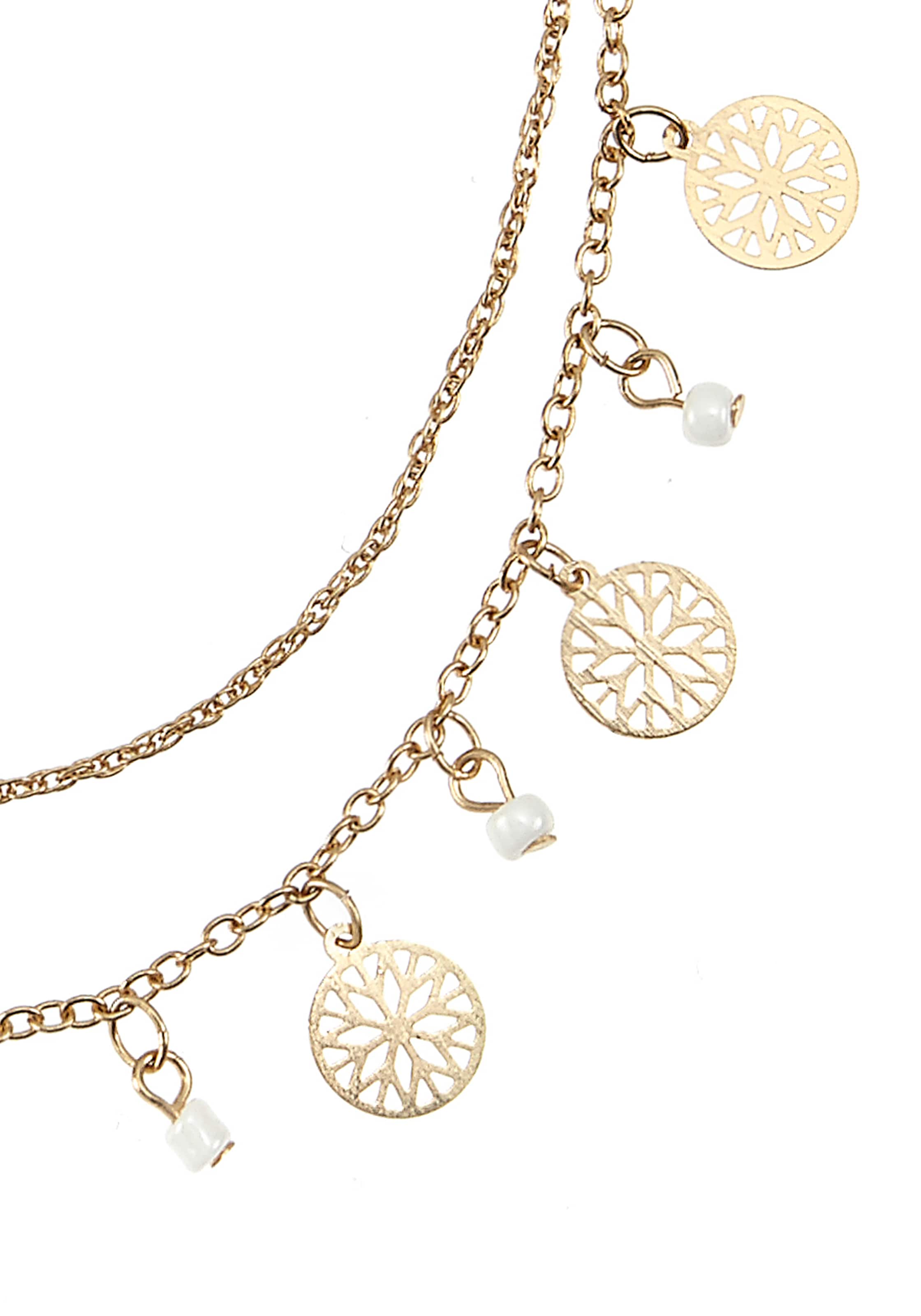 LASCANA Chaîne de cheville avec pendentif Fusskettchen-Armband, Fusskettchen mit Anhänger, Fussschmuck