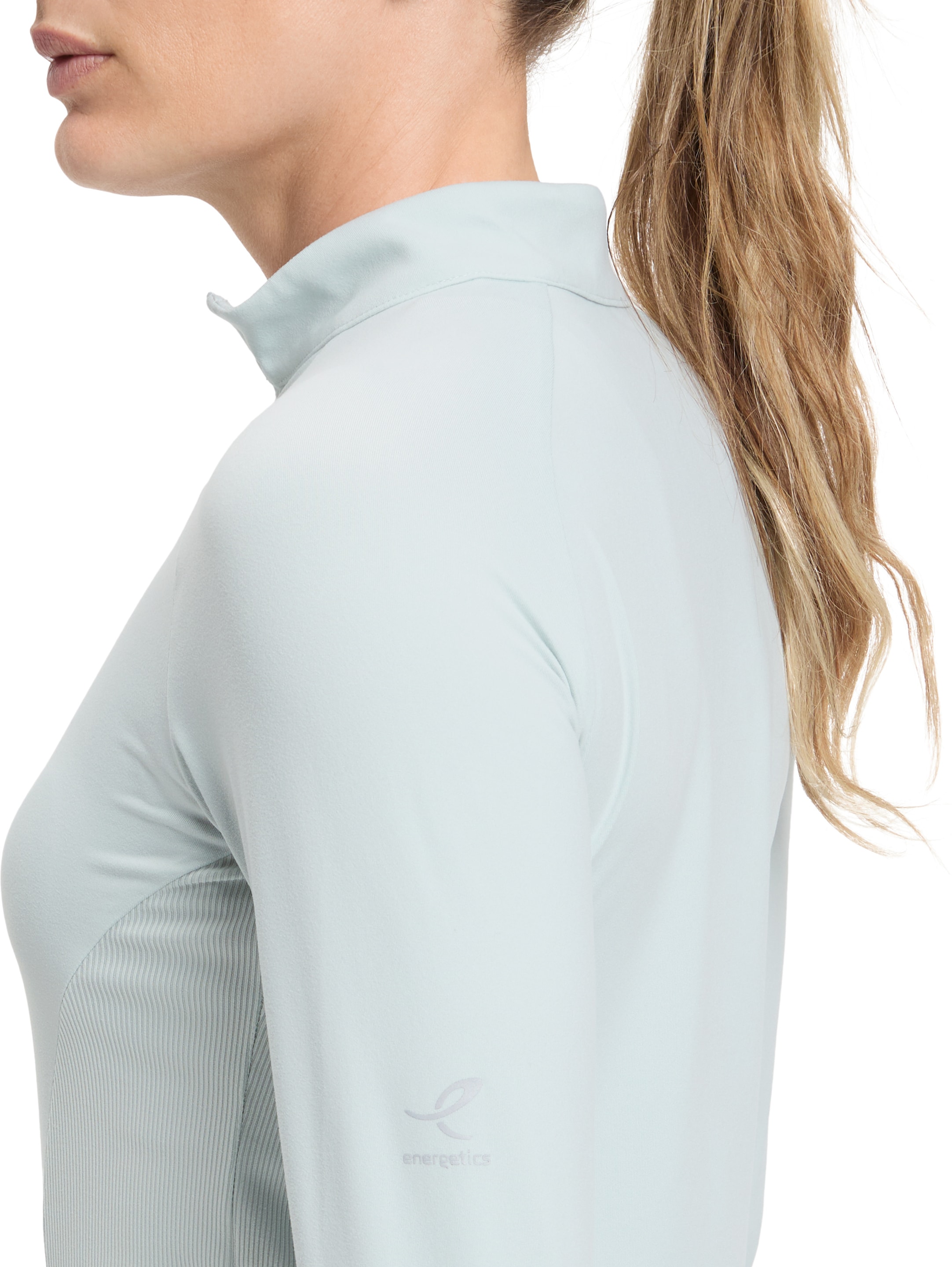 Energetics Sweat-shirt »DA.-LANGARMSHIRT CUSCA IV W«, avec design demi-fermeture éclair
