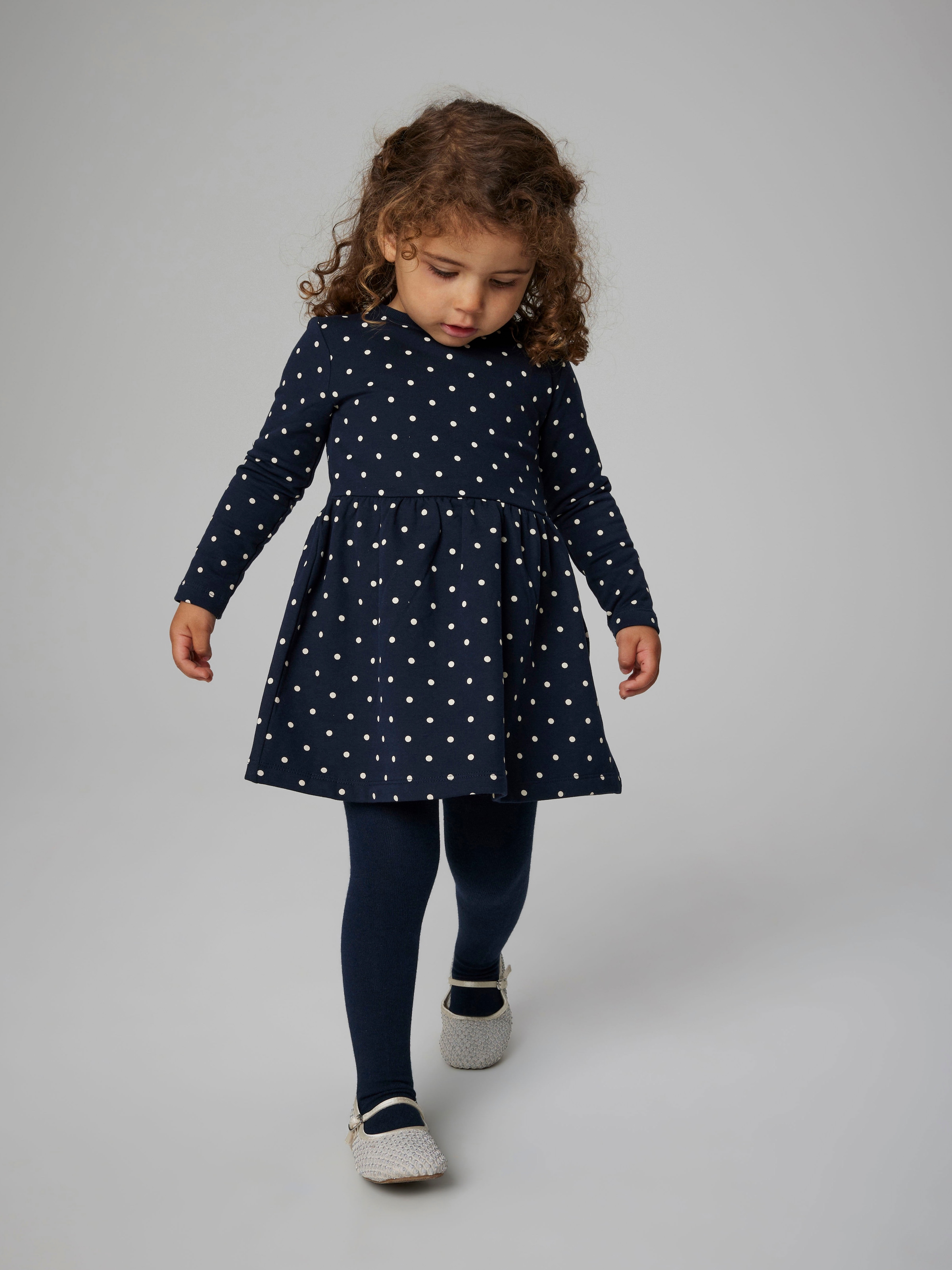 Image of Name It Sweatkleid "NMFDAVINA LS SWEAT BRU DRESS NOOS" im tollen Alloverprint