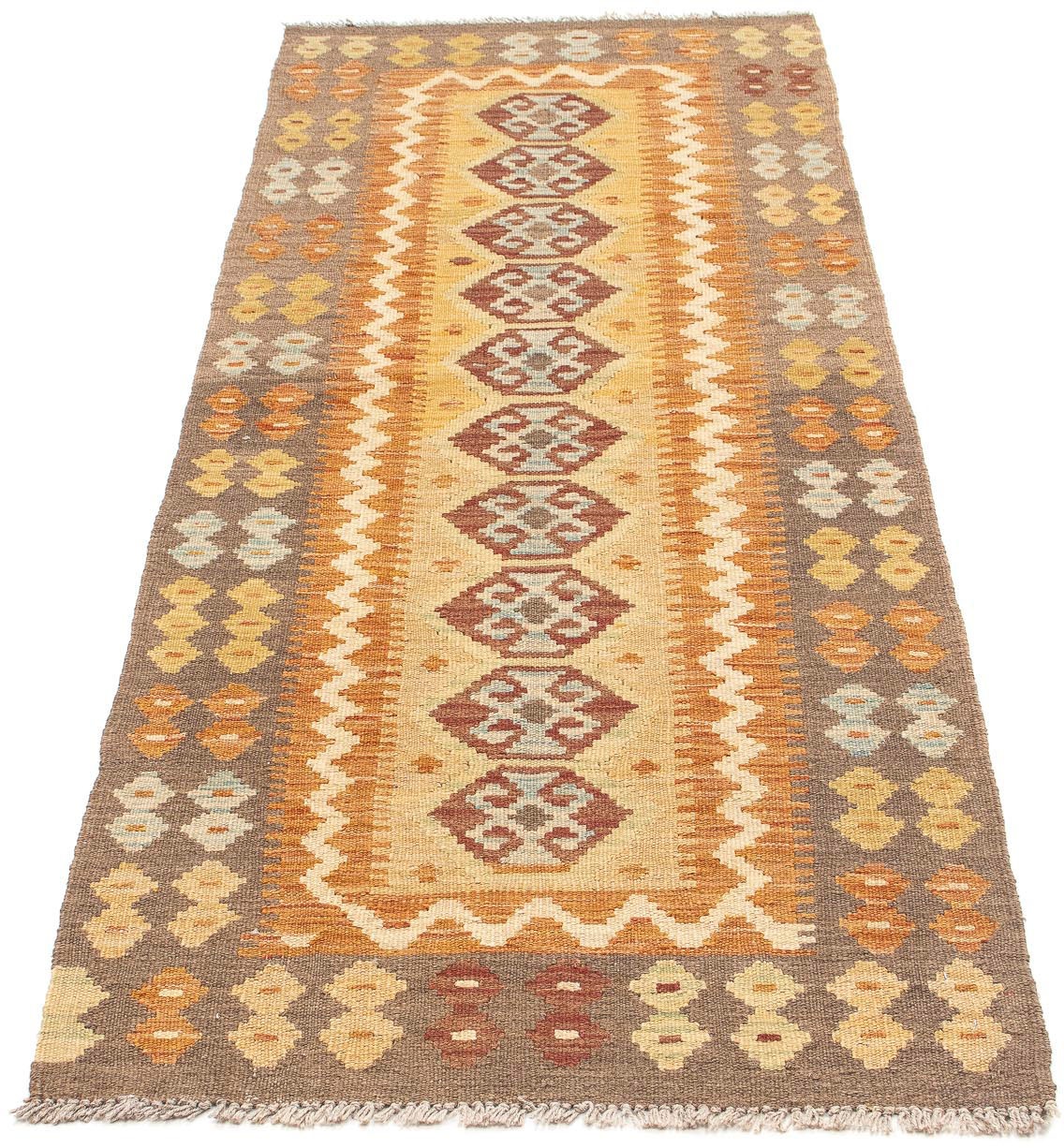 Image of morgenland Läufer »Kelim Maimene Durchgemustert 199 x 64 cm«, rechteckig, 0,5 mm Höhe, Wendeteppich bei Ackermann Versand Schweiz