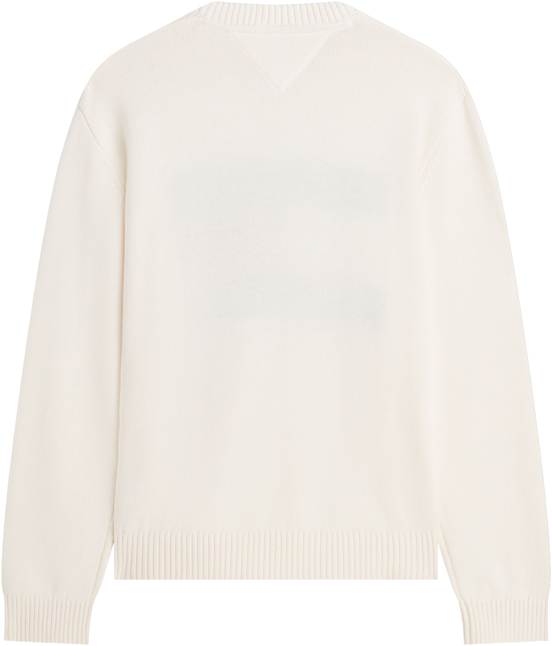 Tommy Jeans Pull en tricot »REGULAR FLAG SWEATER« Coupe régulière avec col rond