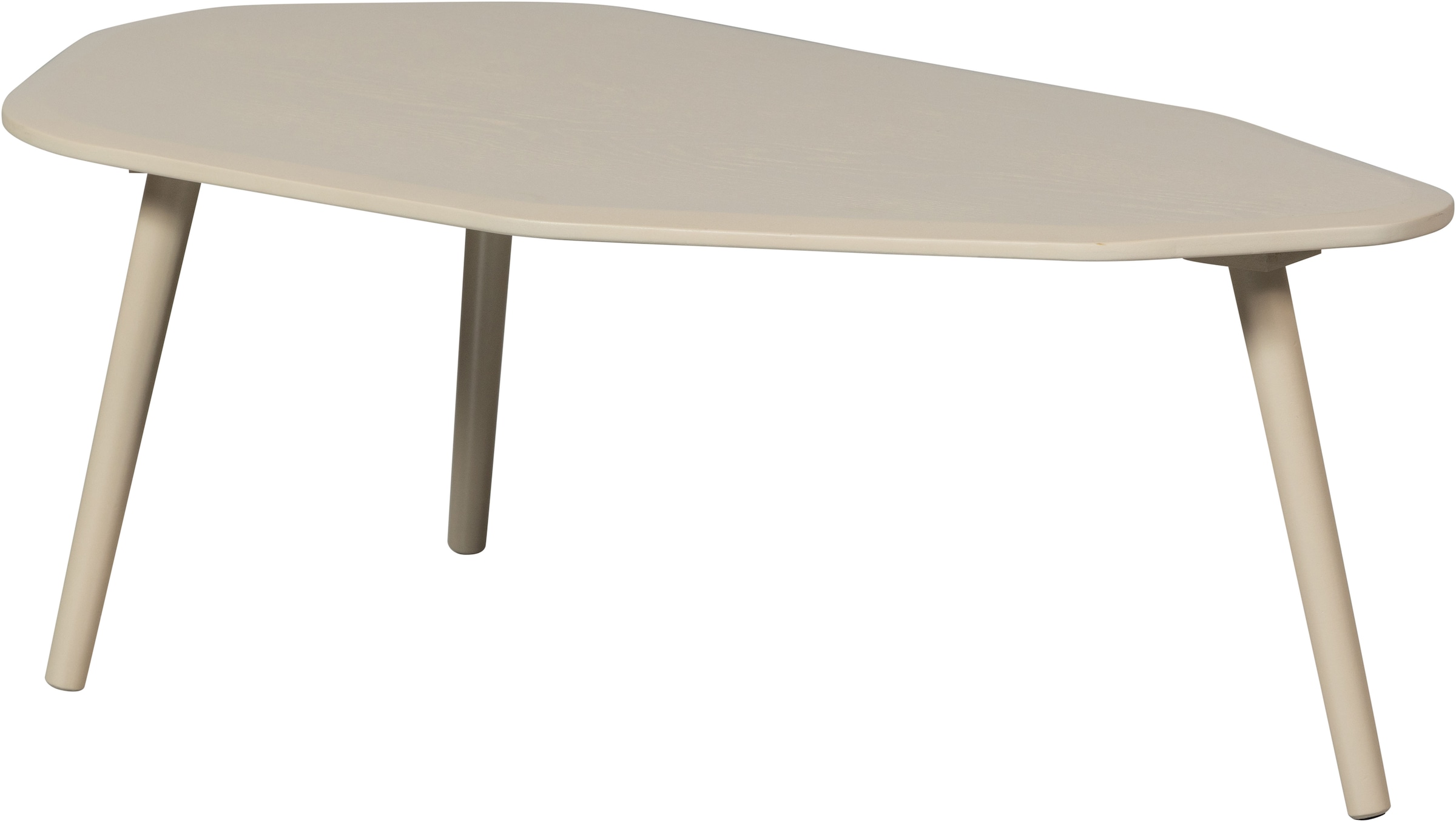 WOOOD Beistelltisch »Davina von MDF mit organischer Tischplatte B 90 x T 50 x H 40 cm« Set, 2 Stk. tlg. 2er-Set, Tragkraft je 5 kg, Bein-/Tischkombination frei wählbar