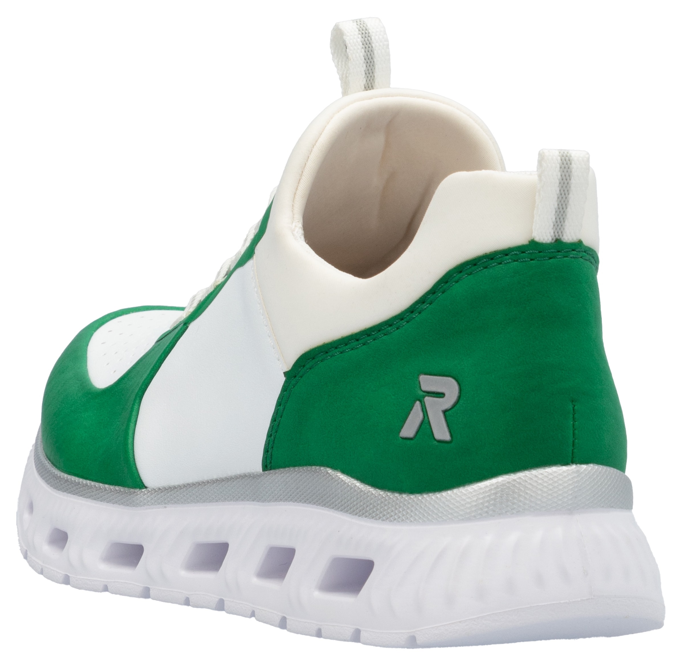 RIEKER Sport Baskets slip-on »vegan«  , chaussure à enfiler, chaussure basse, chaussure de loisirs avec fermeture rapide