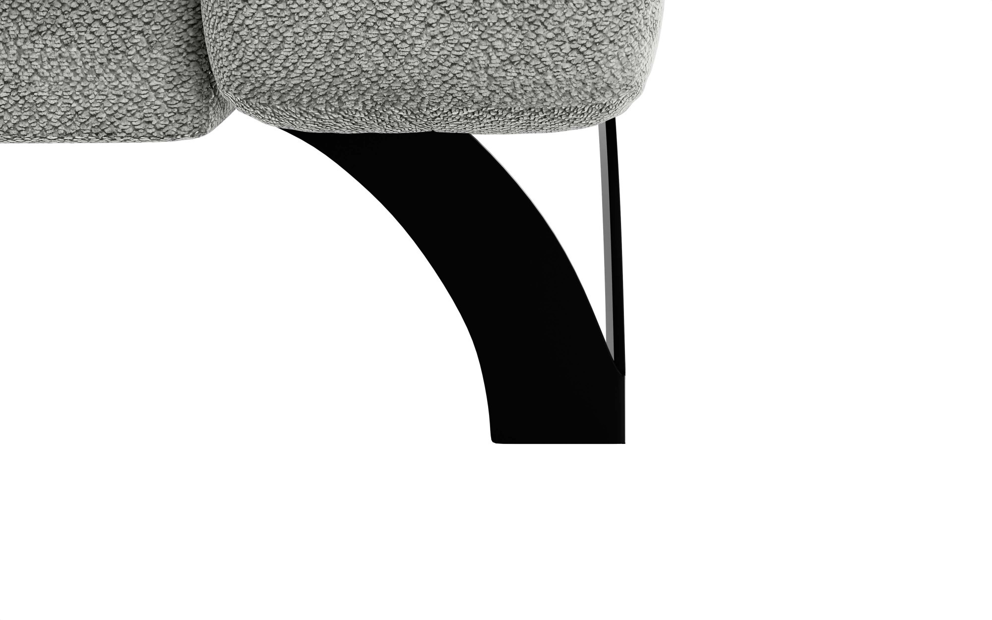 INOSIGN Ecksofa »FAIRVIEW mit verstellbaren Rückenlehne, Masse B/T/H: 234/174/93 cm«, L-Form mit Wellenunterfederung, Recamiere beidseitig montierbar