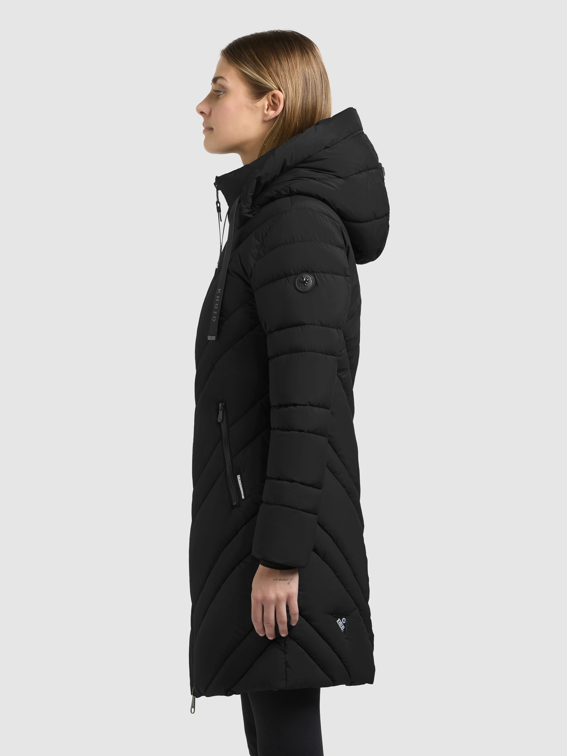 khujo Steppmantel »TABY2« Taschenbeutel mit Fleece