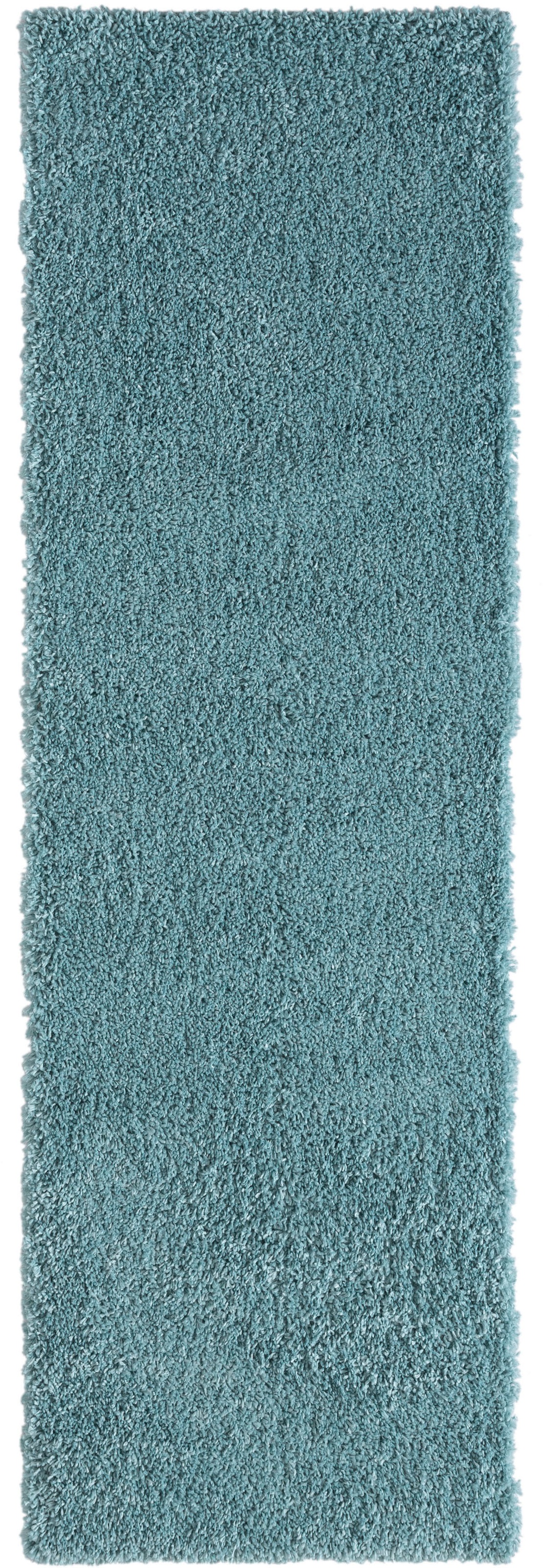 Myflair Möbel & Accessoires Hochflor-Läufer »My Shaggy«, rechteckig, 37 mm Höhe, Shaggy, Uni Farben, leicht glänzend, Microfaser, extra flauschig