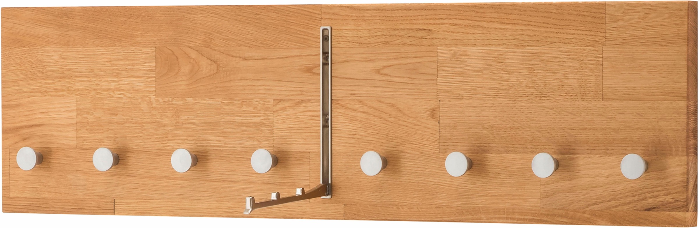 Home affaire Hakenleiste »Dura«, aus FSC®-zertifiziertem Massivholz, Breite 50 oder 80 cm