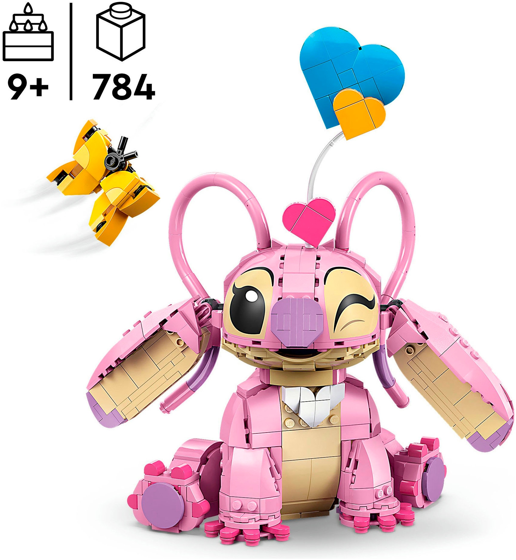 LEGO® Konstruktionsspielsteine »Angel (43257), LEGO Disney Classic« Made in Europe