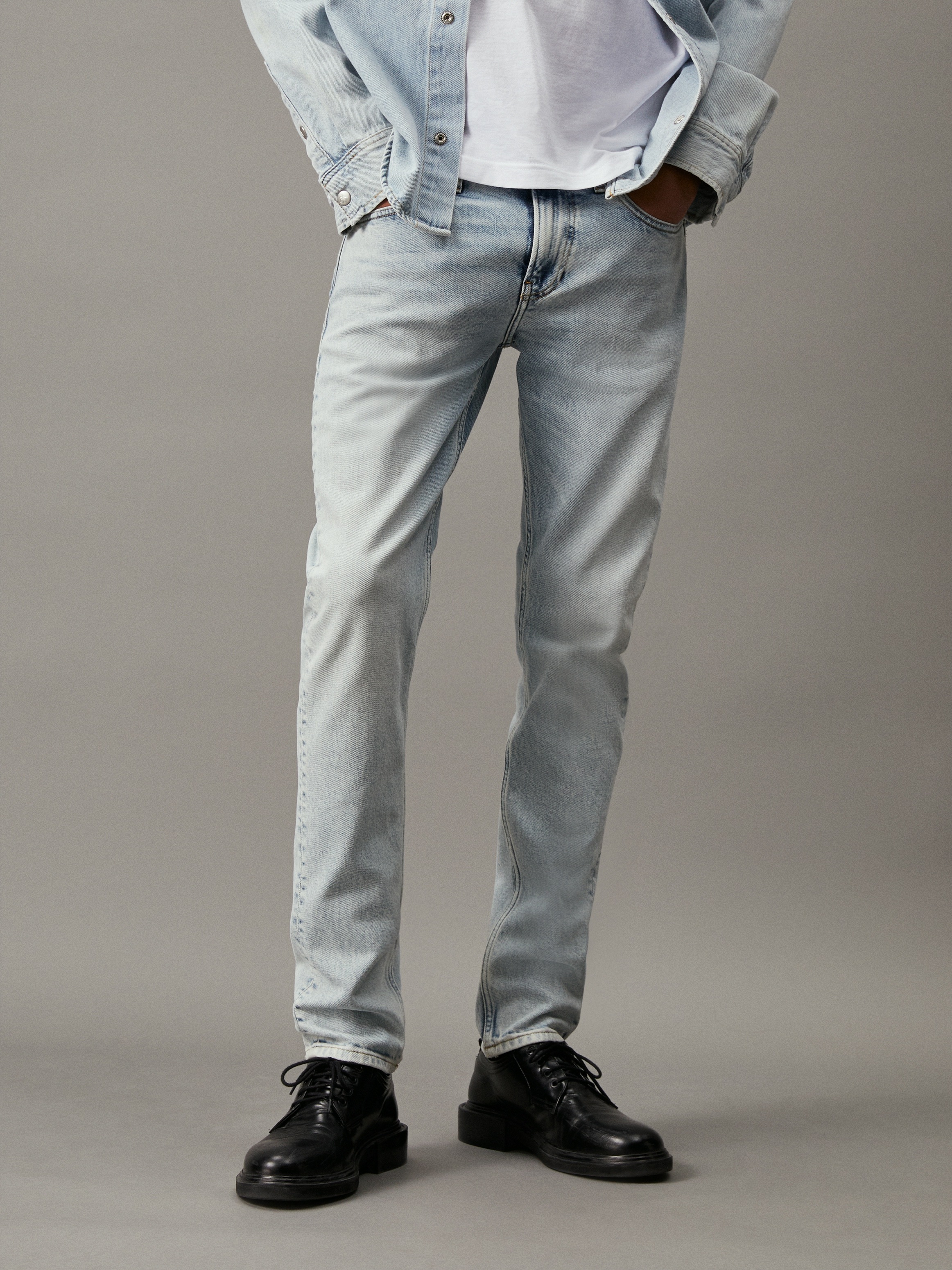 Calvin Klein Jeans Slim-fit-Jeans »SLIM TAPER«, in klassischer 5-Pocket-Form