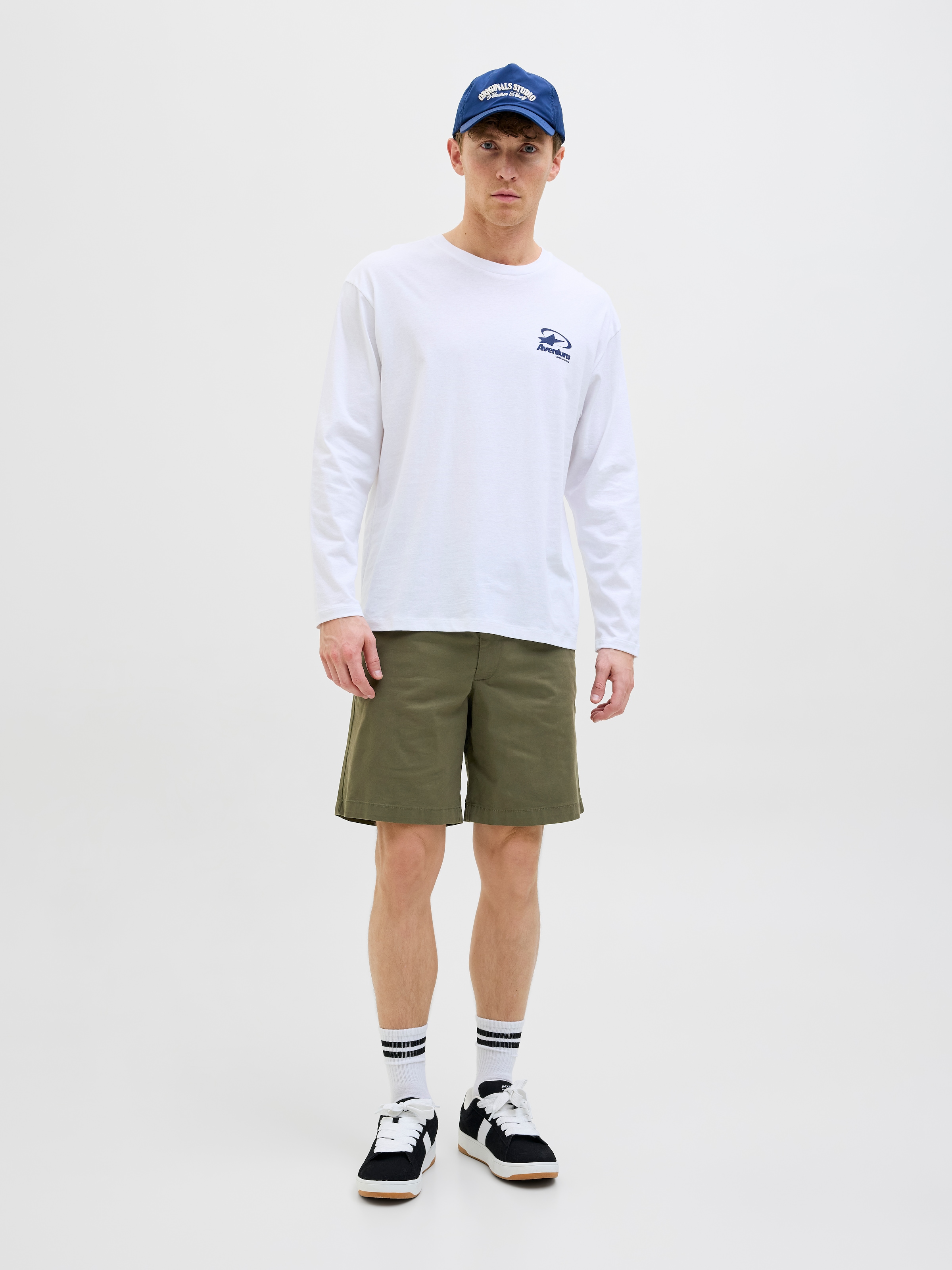 Jack & Jones Shorts »JPSJAIDEN CAMPAIGNHYBRIDJOGGERSHORT MID«