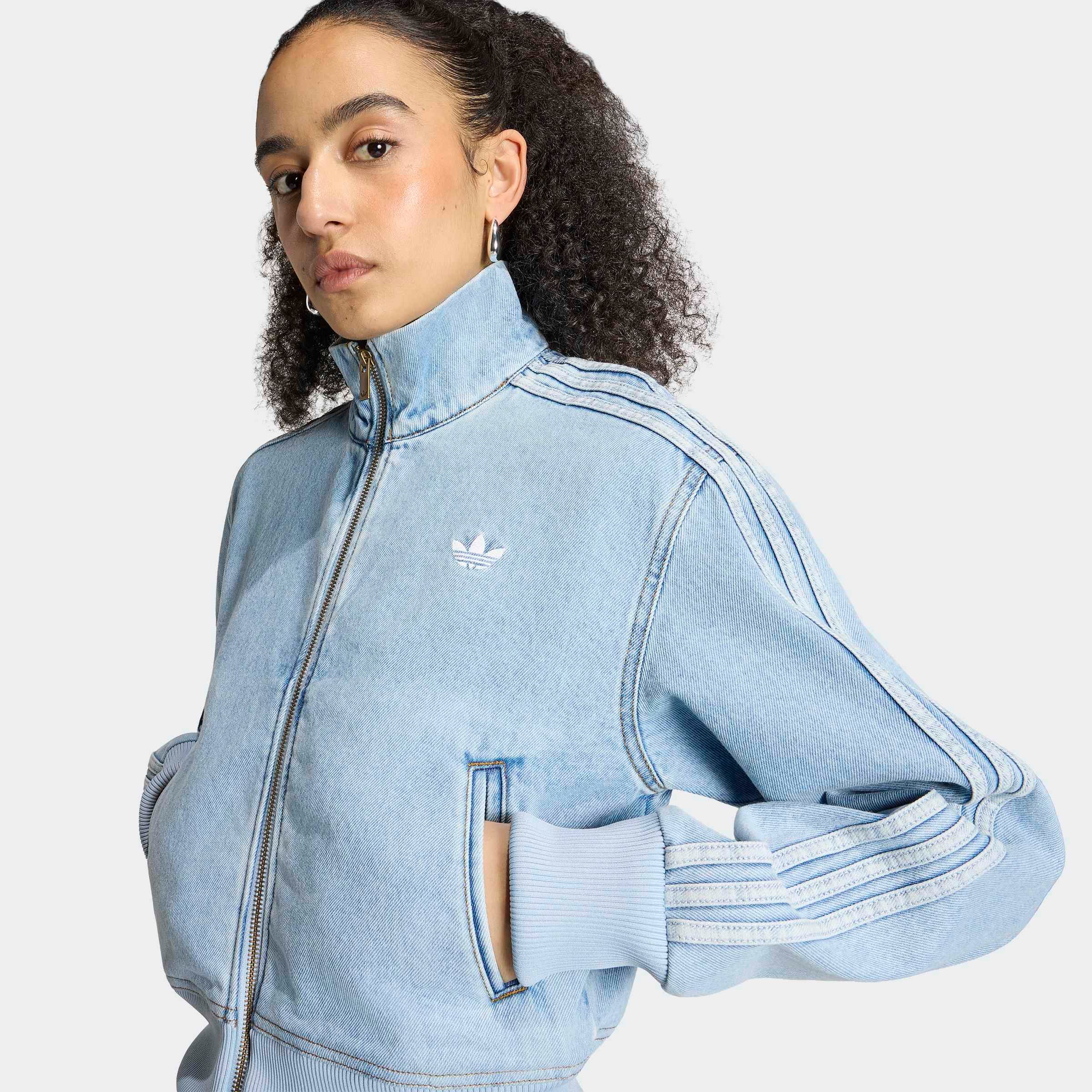 adidas Originals Jeansjacke »FIREBIRD DENIM TRACK«