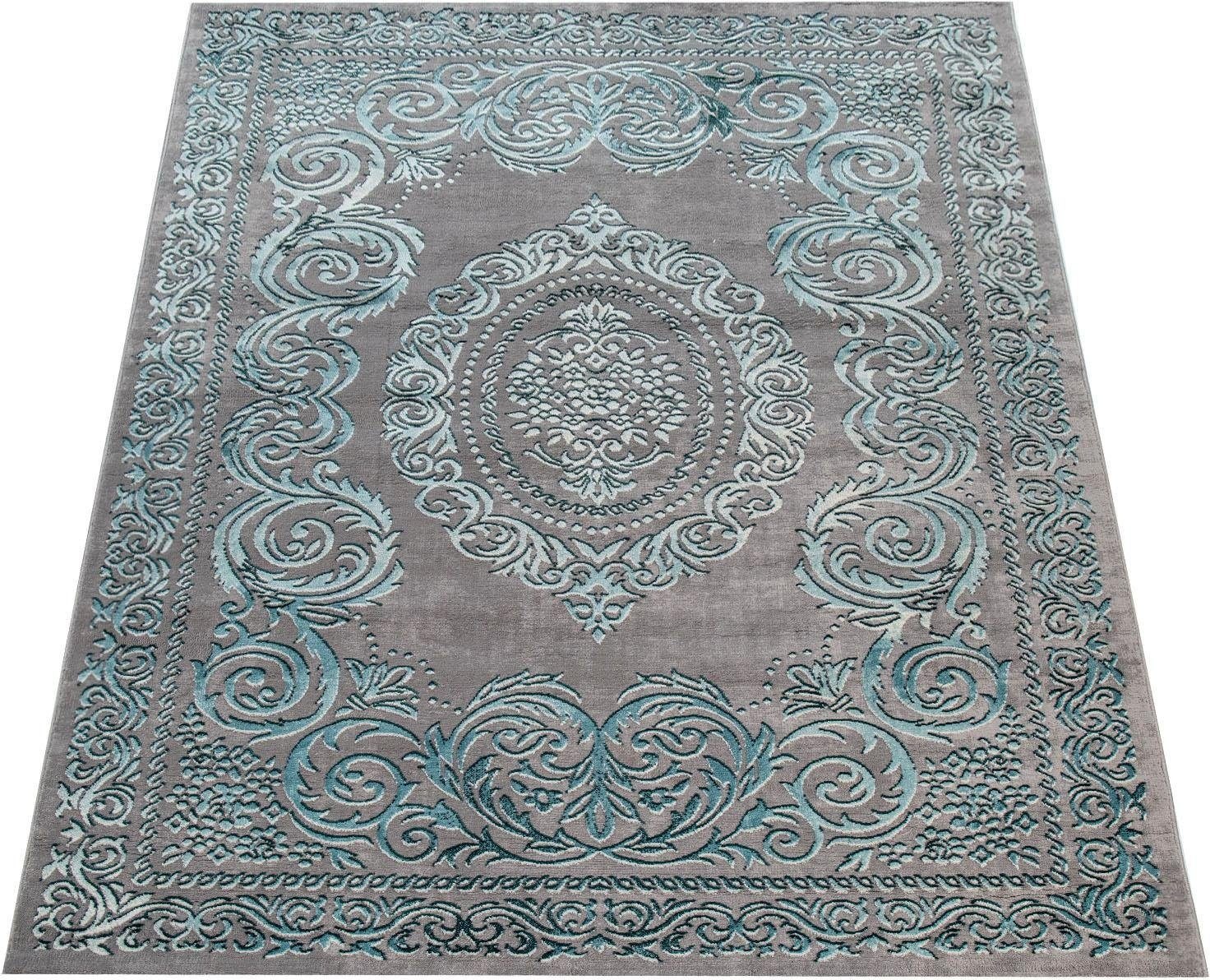 Image of Paco Home Teppich »Theresa 025«, rechteckig, 17 mm Höhe, Kurzflor mit 3D-Optik, Wohnzimmer bei Ackermann Versand Schweiz