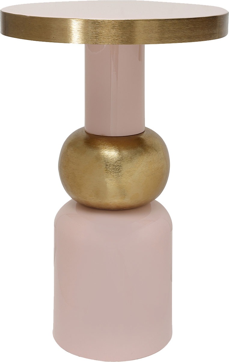 Kayoom Beistelltisch »Art Deco 2125, Beistelltisch aus Eisen, dekoratives Design«, (1 St.), Handarbeit, lackierter Tisch mit Metalleffekten, dekorativ