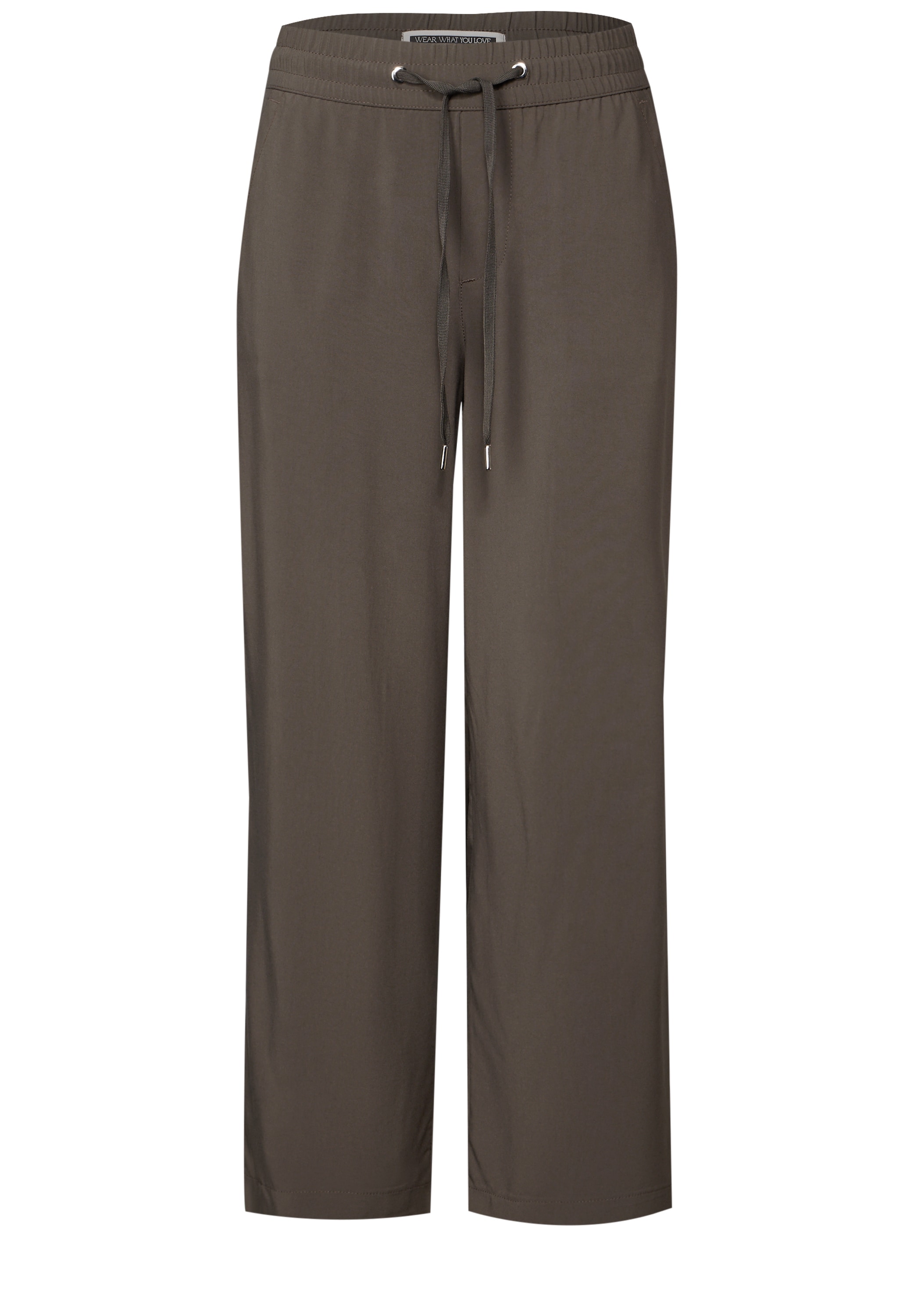 STREET ONE Stoffhose »Style Emee«, Sommerhose mit elastischem Bund mit Tunnelzug