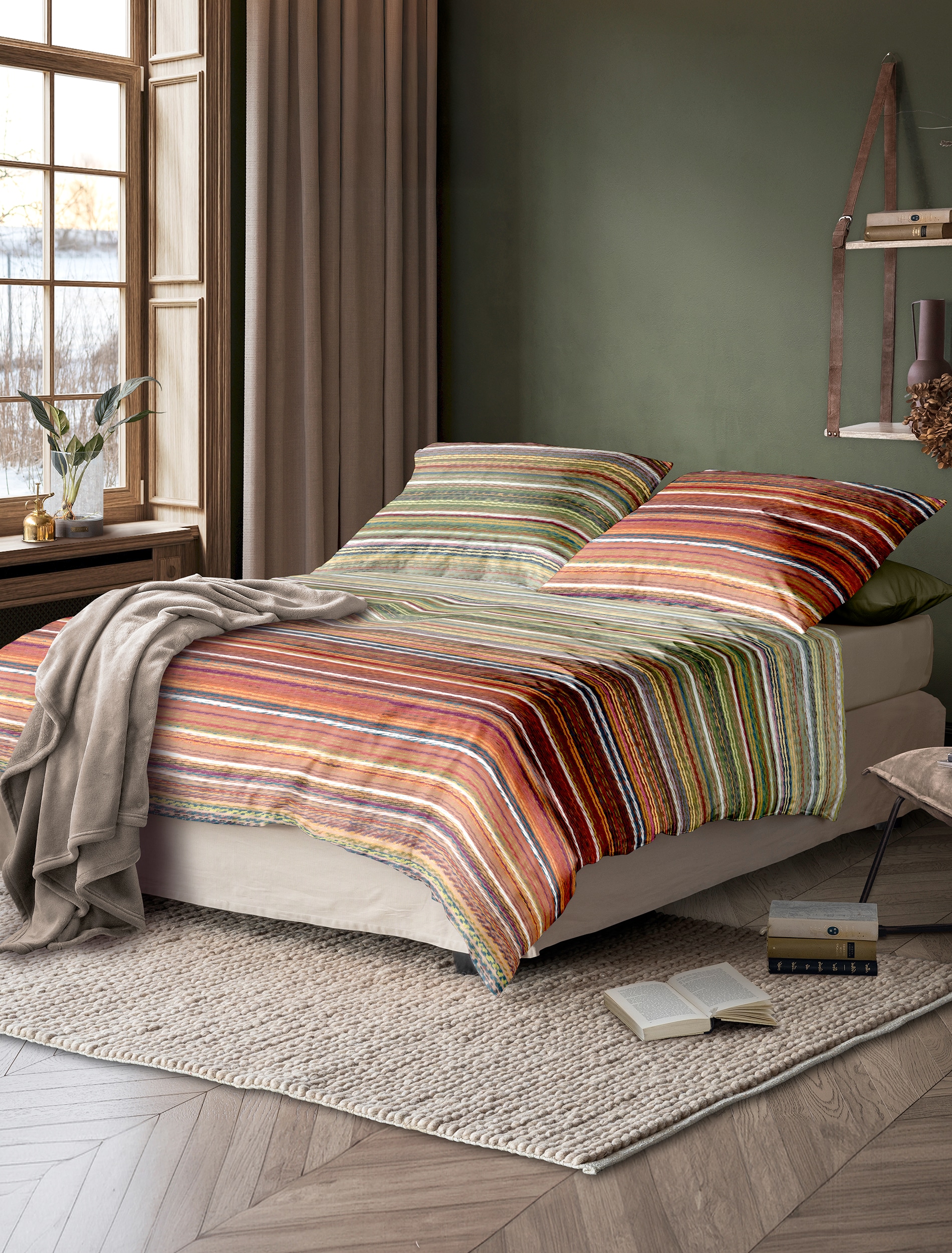 Image of Irisette Bettwäsche "Zobel 8732" 2 Flausch-Cotton, 2 teilig, samtig weich