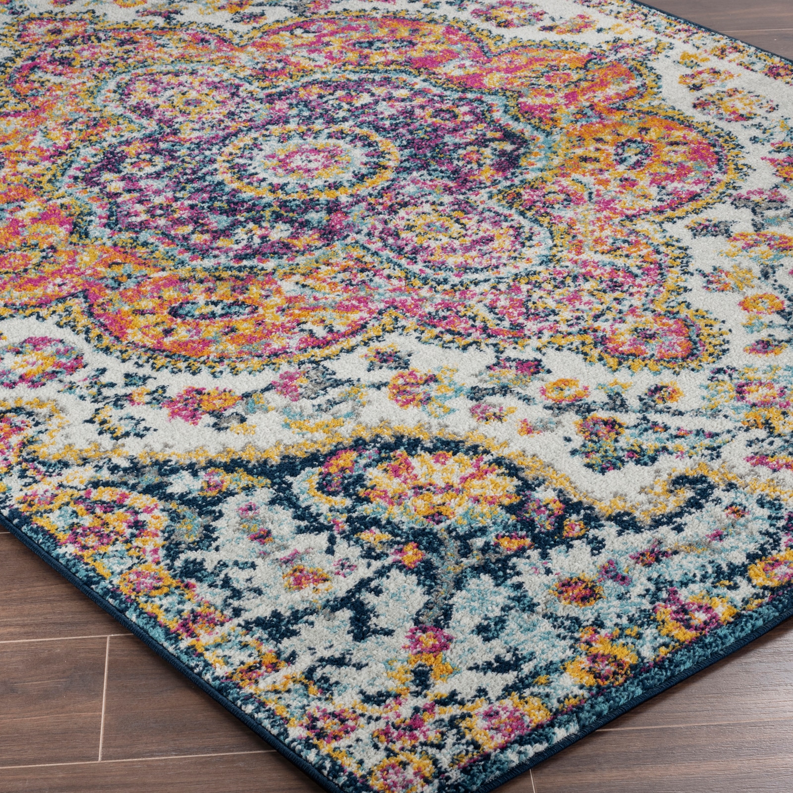Livabliss Tapis »RABAT« Rectangulaire 8 mm Höhe Orient-Optik, Vintage Design, Boho Stil, Kurzflor, Wohnzimmer