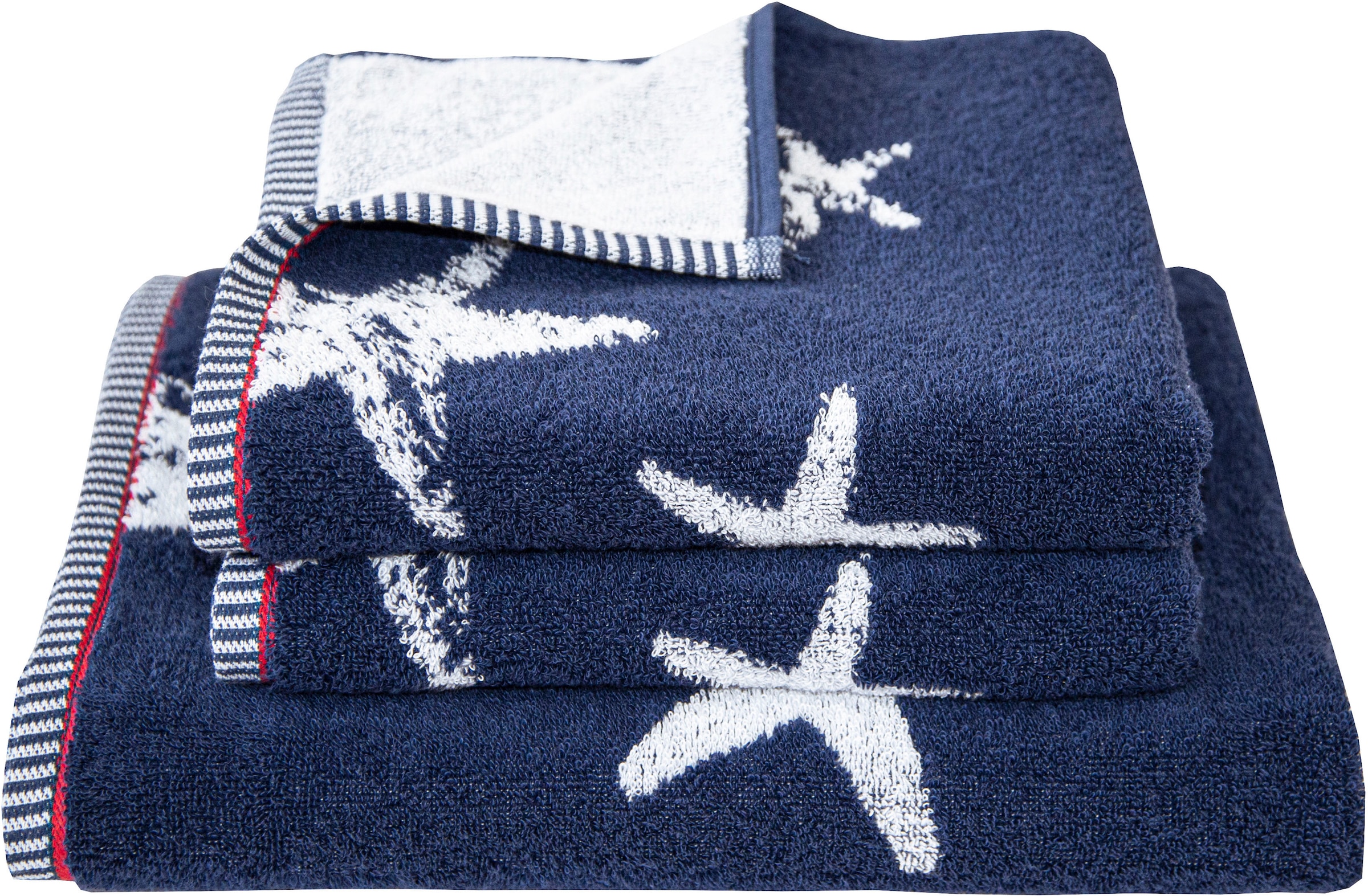 Dyckhoff Serviette de bain »Maritim, Starfish«