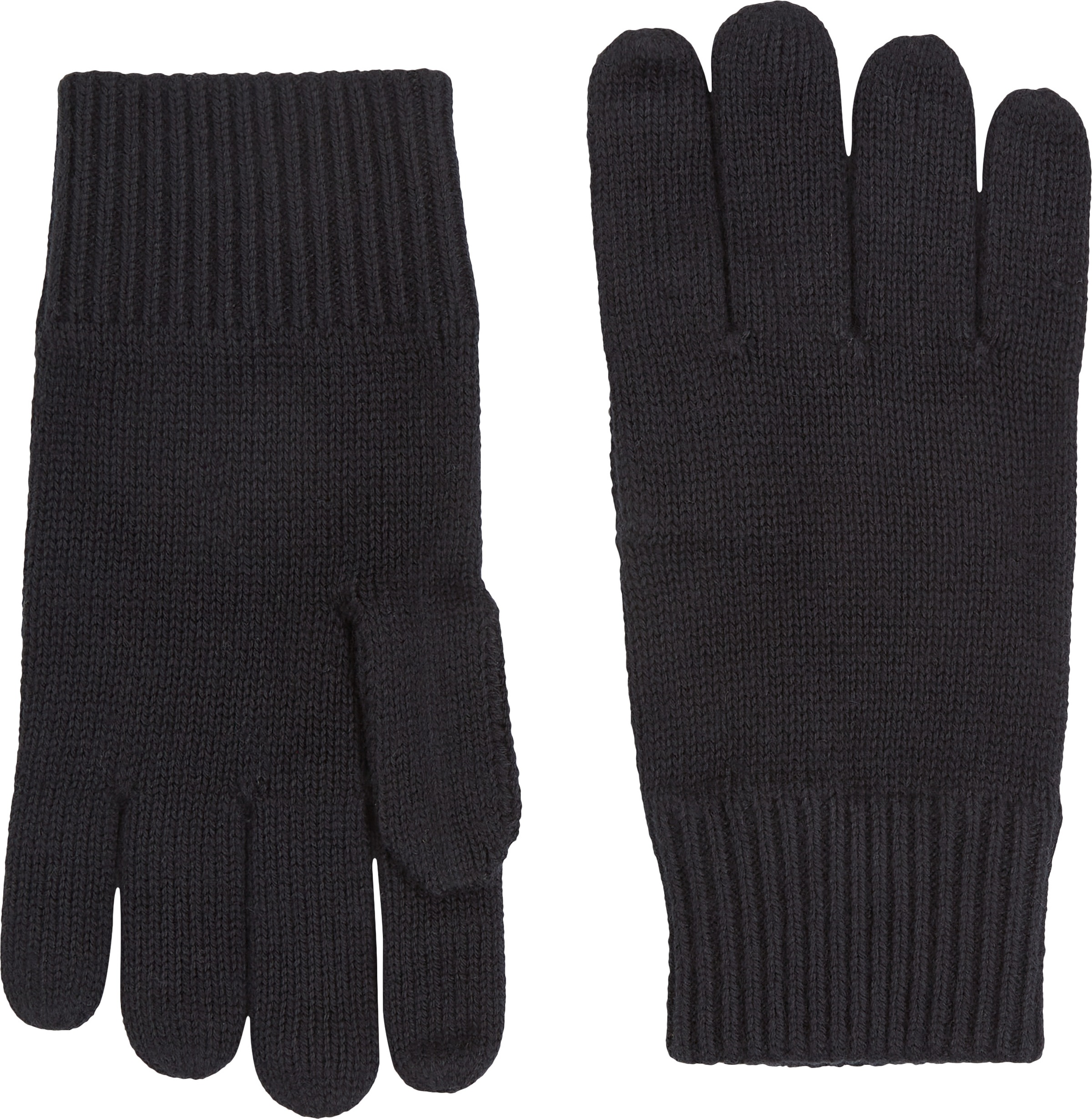 Tommy Hilfiger Gants tricotés »ESSENTIALS FLAG GLOVES« avec broderie du logo