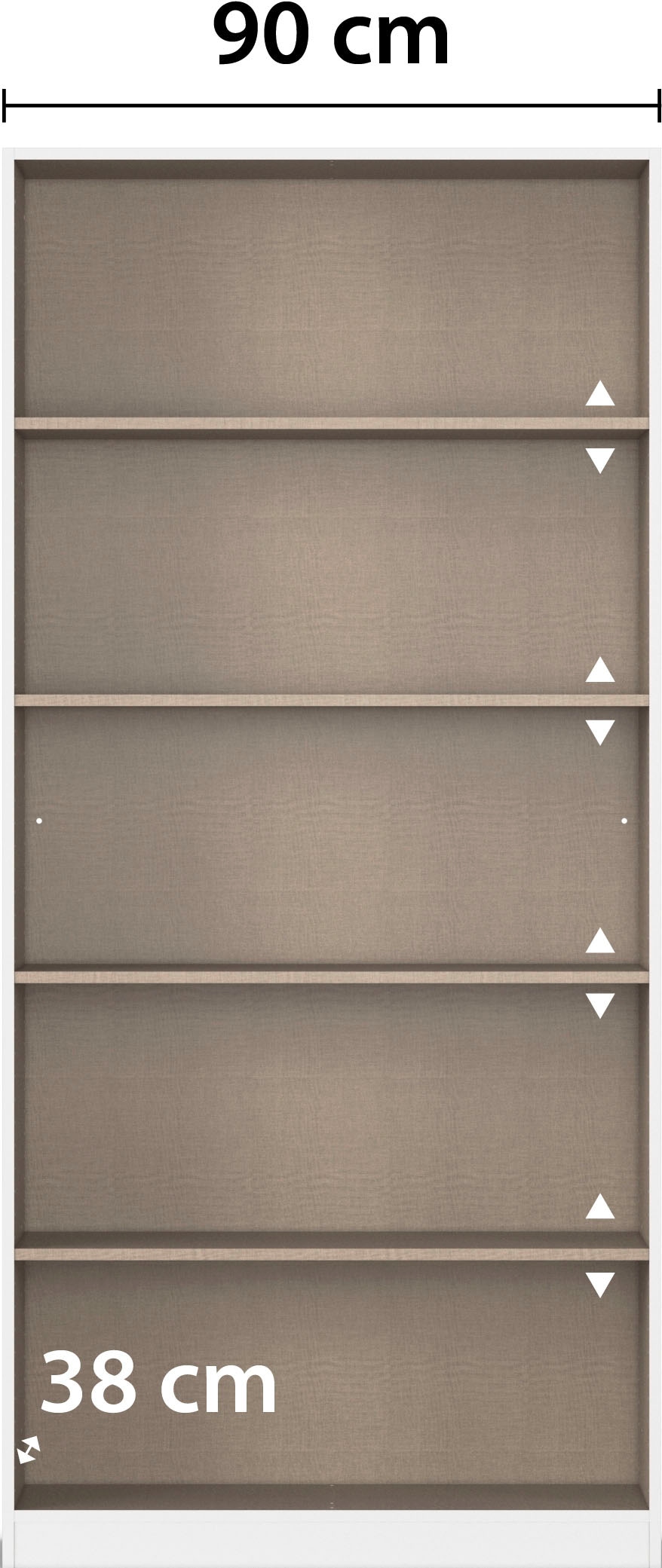 rauch Mehrzweckschrank »Garderobe Kleiderschrank Schrank Schuhschrank Putzschrank MINOSA« Breiten 47/69/91/136 cm, Höhen 197/210 cm,  In 4 Breiten mit vielen Einlegeböden für viel Stauraum MADE IN GERMANY