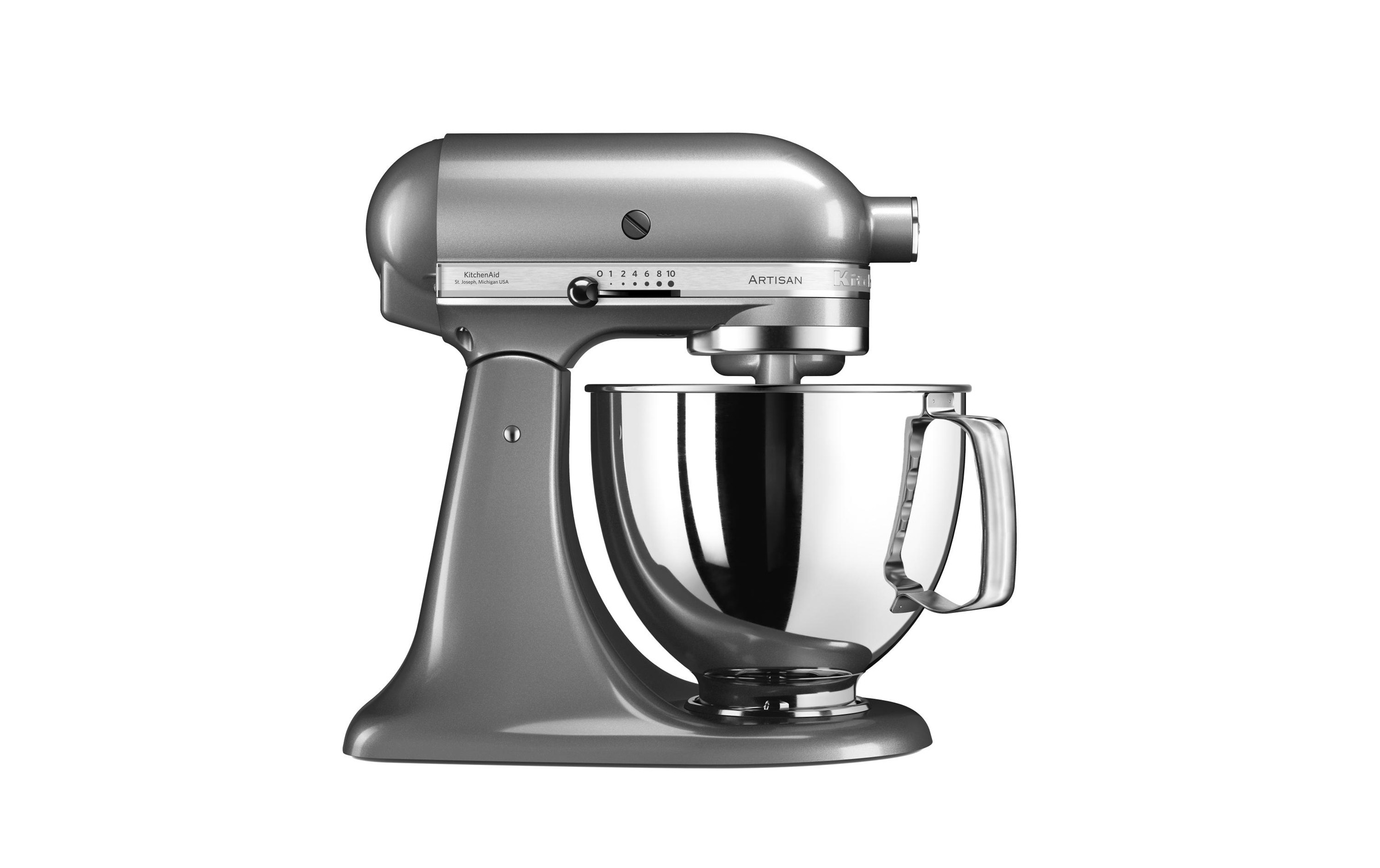 Image of KitchenAid Küchenmaschine »KSM125 Silber«, 300 W bei Ackermann Versand Schweiz