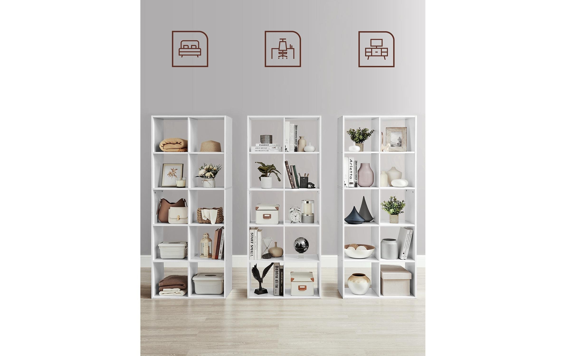 VASAGLE Bücherregal »White«