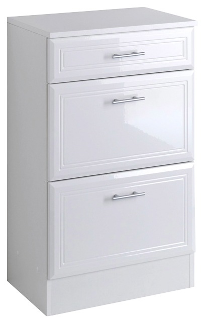 Image of HELD MÖBEL Unterschrank »Neapel«, Breite 50 cm, mit Hochglanzfronten und eleganter Fräsung bei Ackermann Versand Schweiz