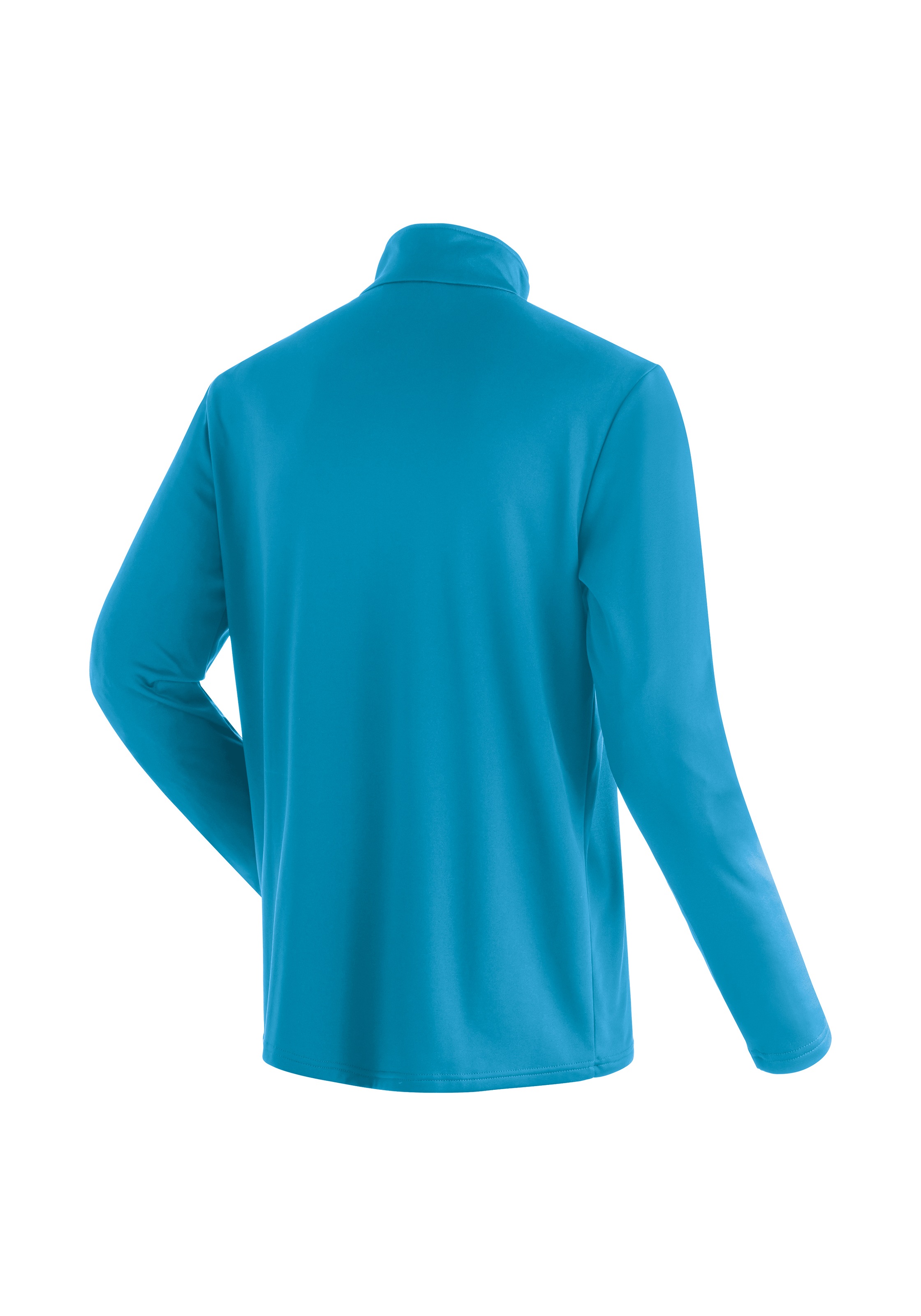 Maier Sports Pull en polaire »Felix«, polaire homme, couche intermédiaire fonctionnelle, demi-zip, coupe régulière
