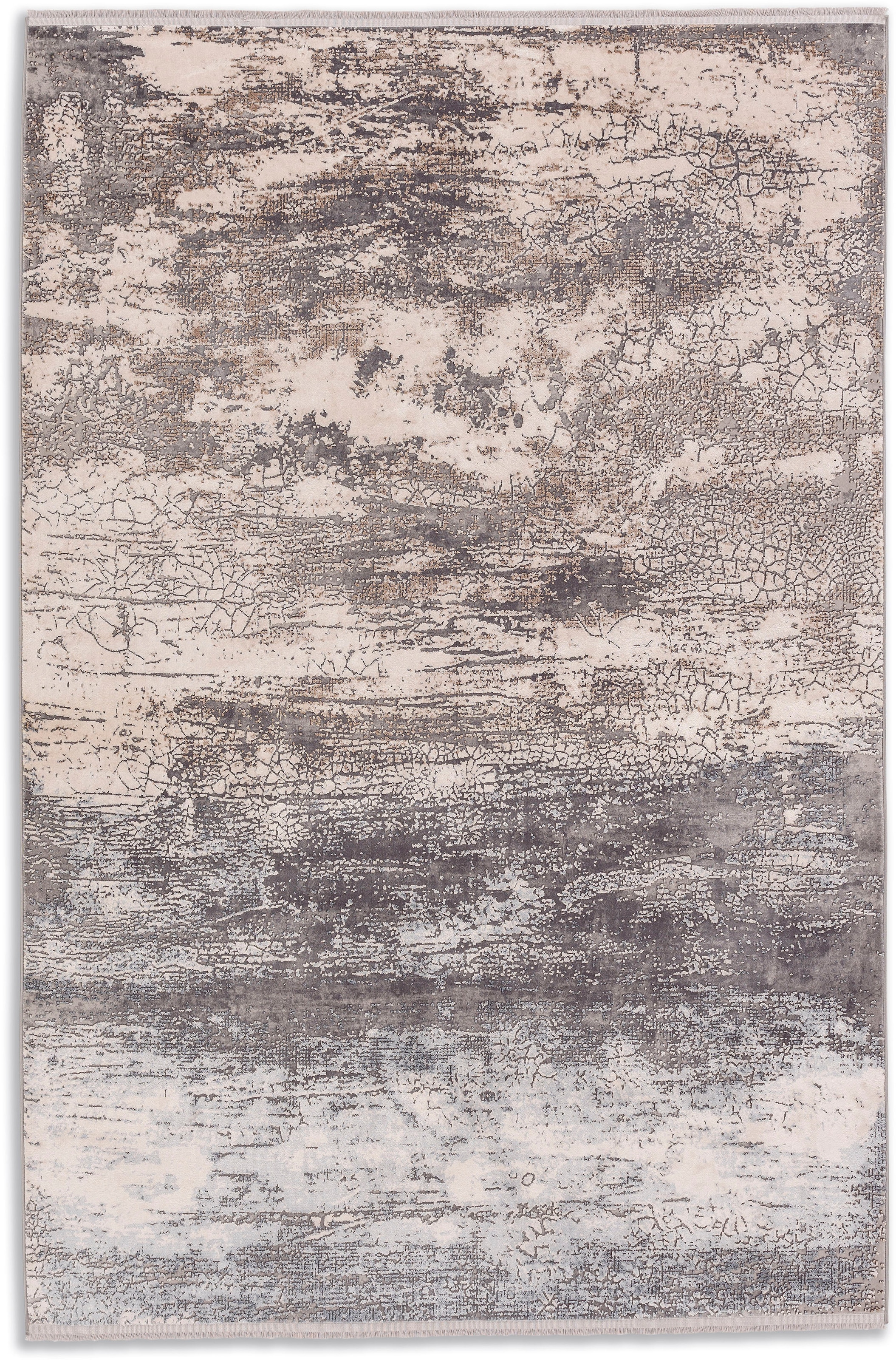 Image of ASTRA Teppich "Mirano 231" rechteckig 7 mm Höhe 3-D Effekt, Viskose, seidig schimmernd, Hoch Tief Struktur