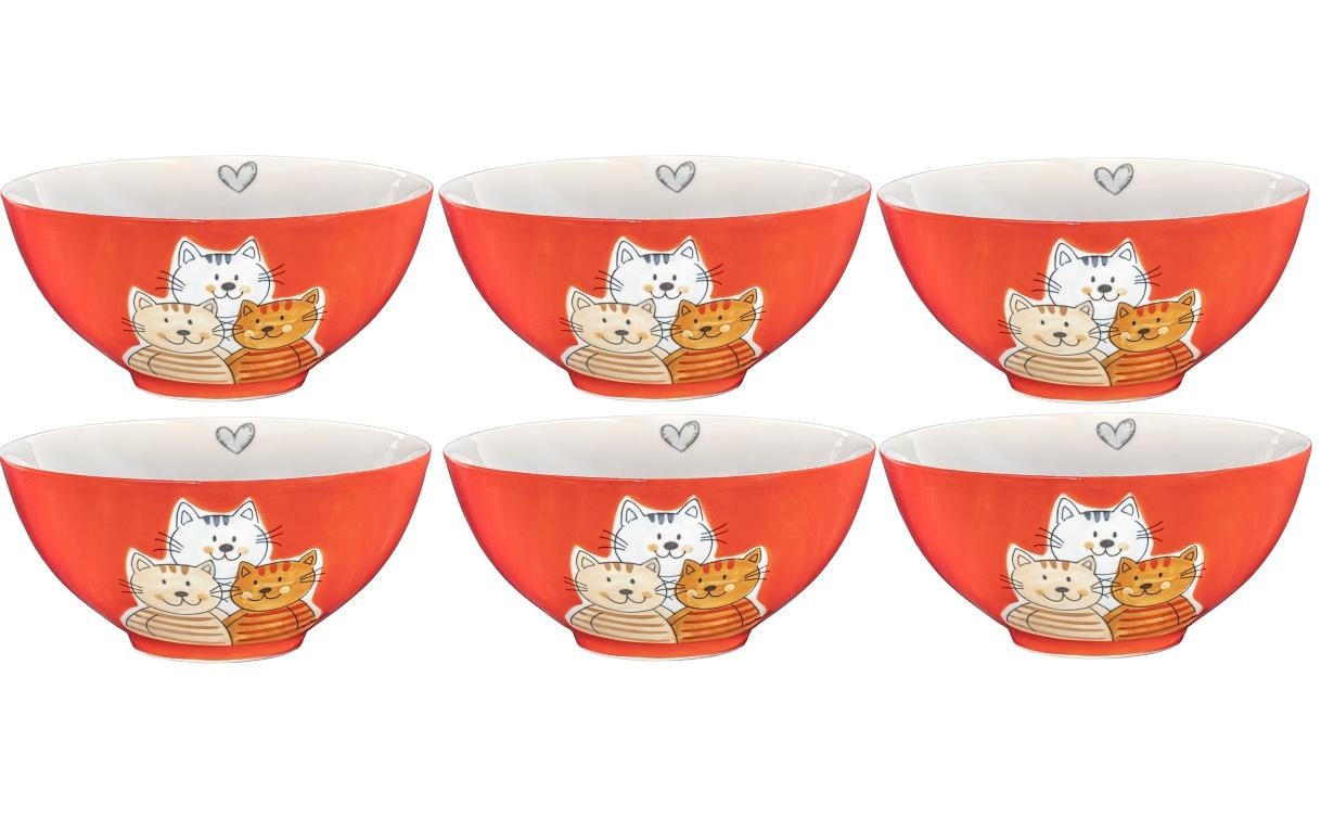 Image of Mila Schale »Cuddly Cats 6 Stück« bei Ackermann Versand Schweiz