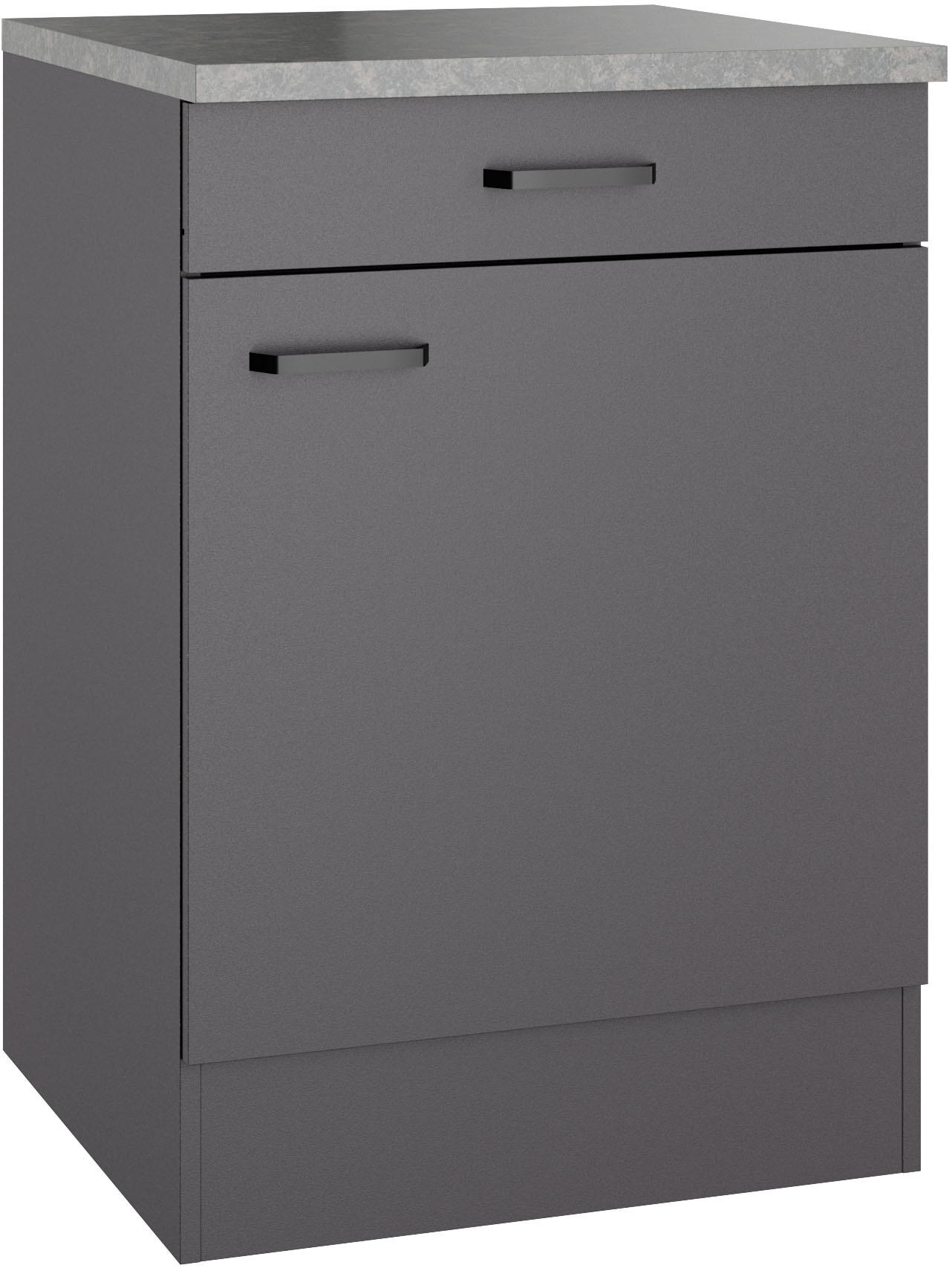 Image of OPTIFIT Unterschrank "OPTImulti" Breite 60 cm, Tiefe 60 cm, mit 1 Tür, 1 Schubkasten, 1 Einlegeboden