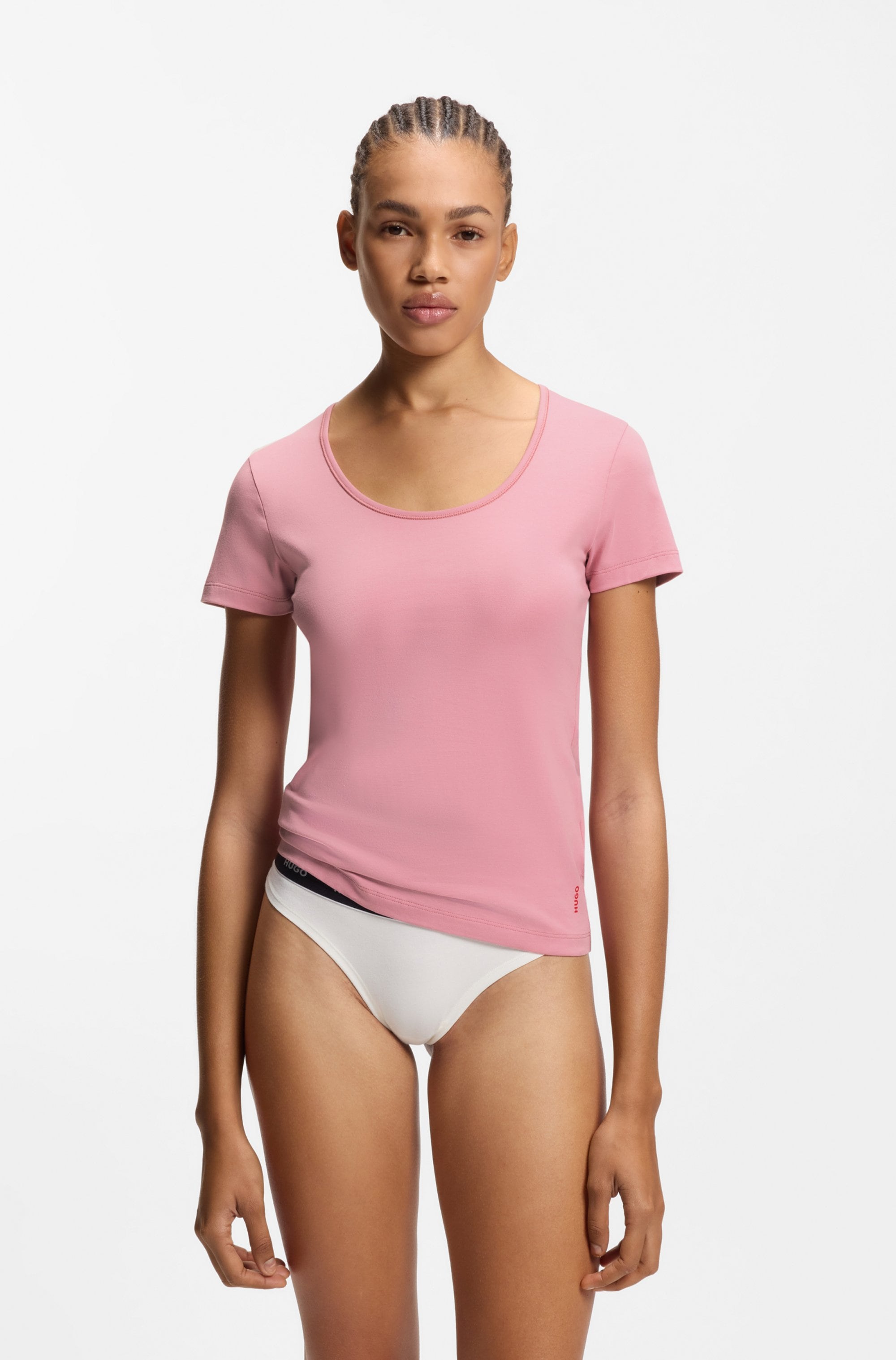 HUGO Underwear T-Shirt 2 Stk. regular fit, Rundhals