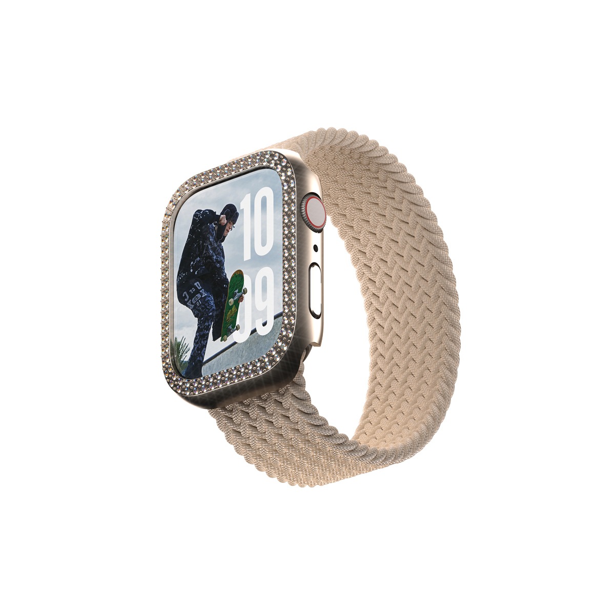 SAFE by PanzerGlass Handyhülle »Bling Bumper für Apple Watch 10 46mm«, Backcover, Schutzhülle, Handyschutzhülle, Case, Schutzcase, stossfest