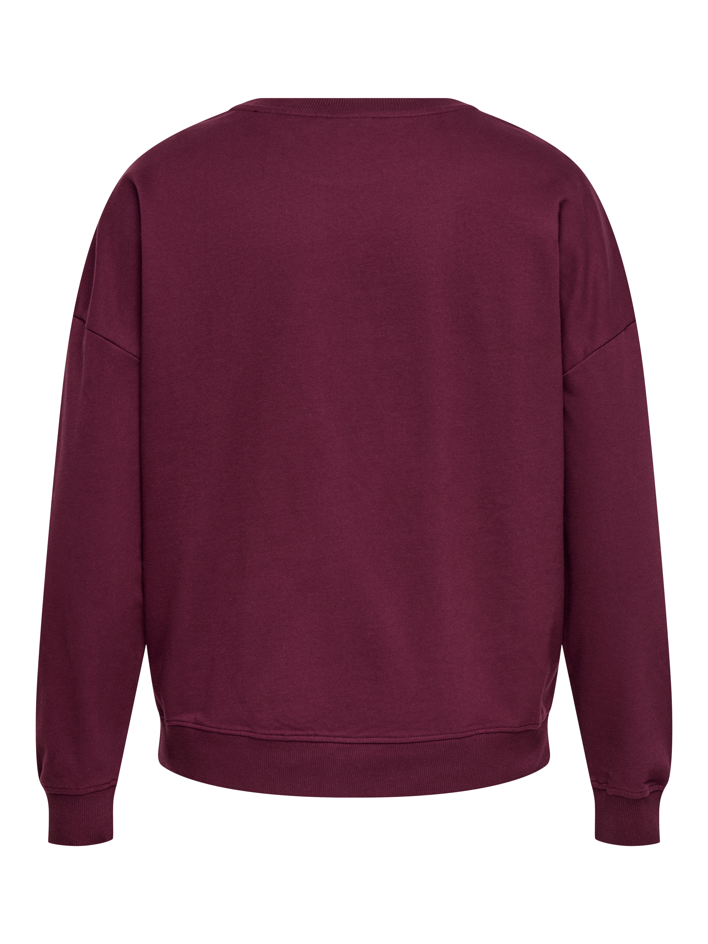 ONLY CARMAKOMA Sweatshirt »CARLEONORA L/S O-NECK BLOUSE JRS BF«, Baumwolle, regular fit
