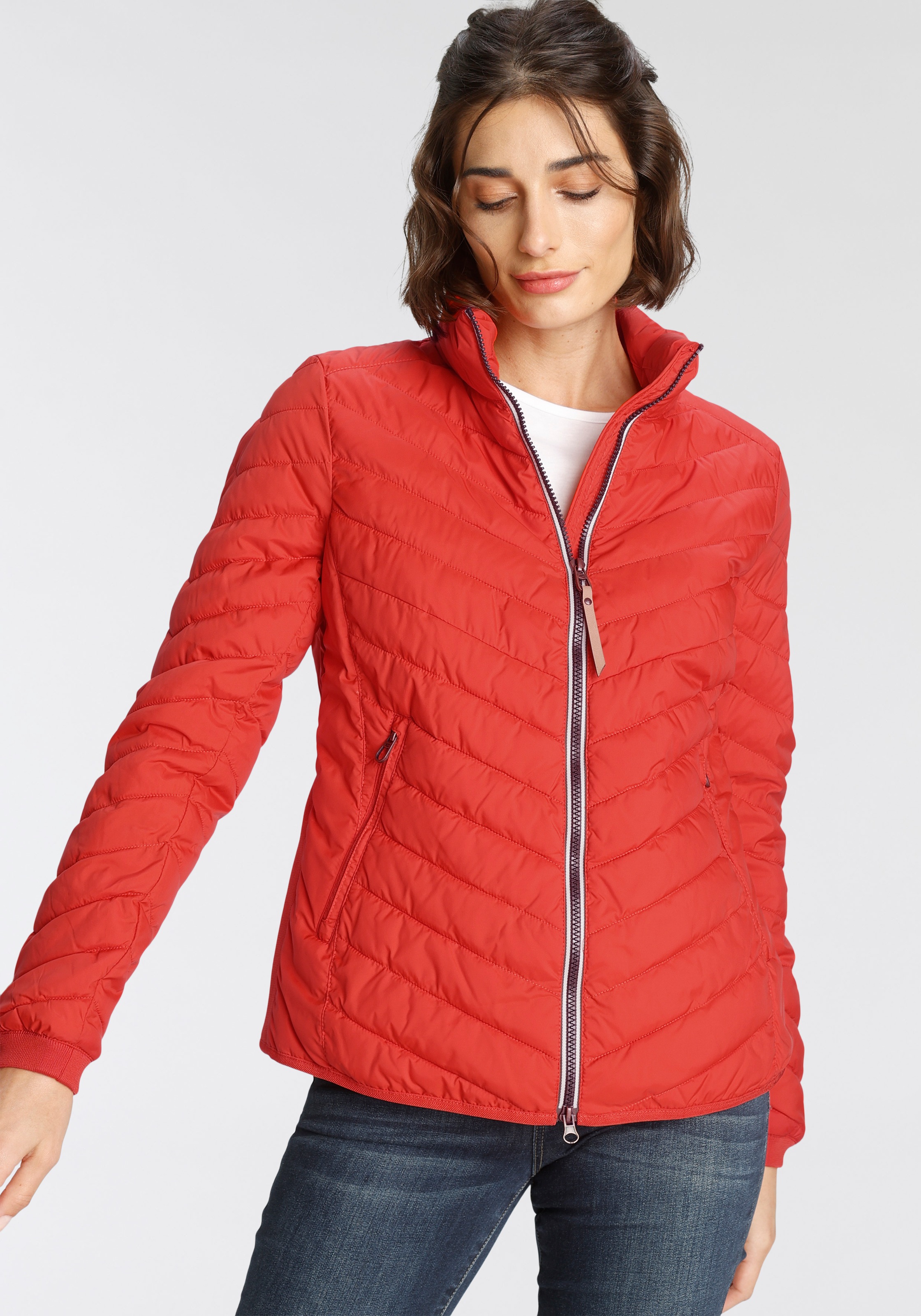 Image of camel active Steppjacke, nachhaltig, mit Stehkragen bei Ackermann Versand Schweiz