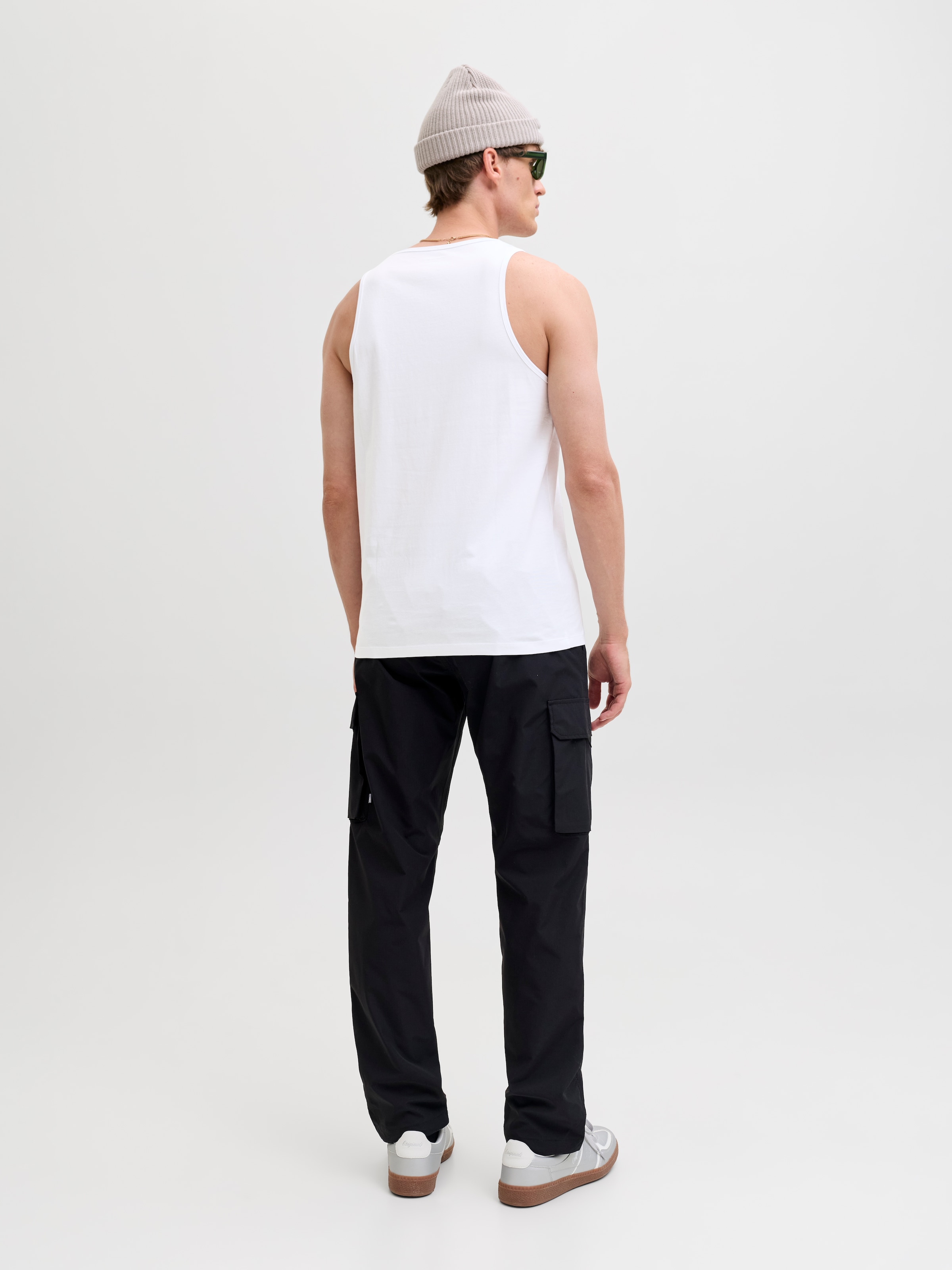 Jack & Jones T-shirt de musculation »JJEORGANIC BASIC TANKTOP NOOS« Baumwolle, Rundhalsausschnitt