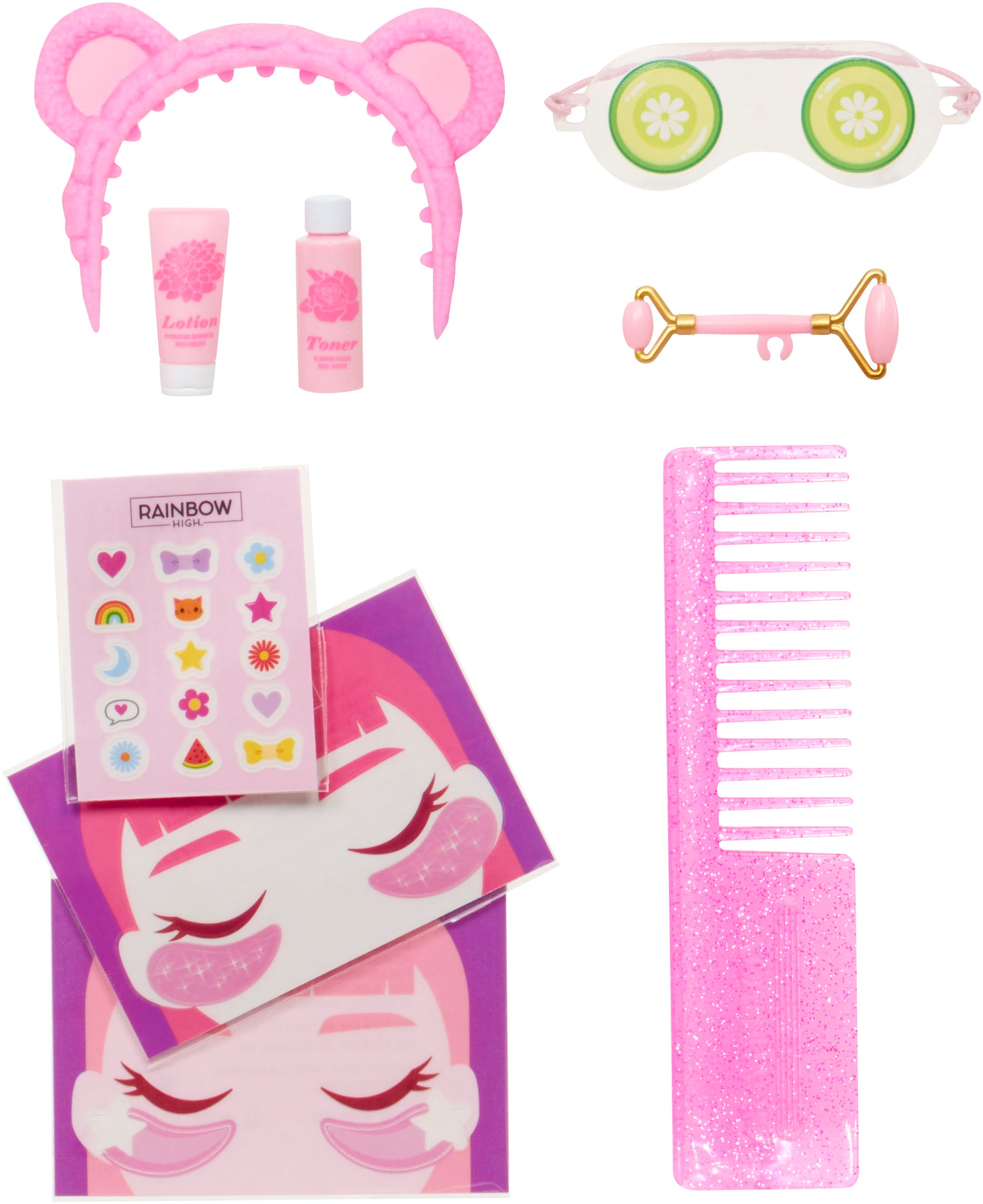 RAINBOW HIGH Poupée à habiller »Junior High PJ Party Fashion Doll Bella (Pink)«